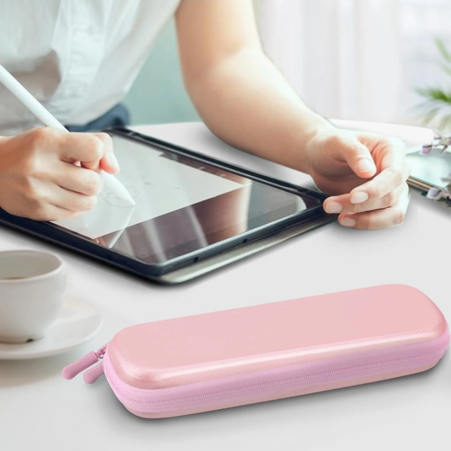 FINTIE Etui kompatybilne z Apple Pencil Pro/Pencil (USB-C)/Pencil (2. / 1. generacji) – etui ochronne na rysik S/Surface Pen, Różowe złoto, Nowoczesny