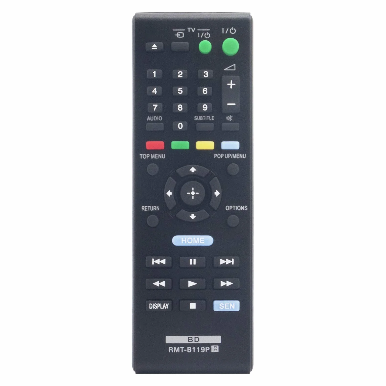RMT-B119P pilot zastępczy - VINABTY RMT B119P pilot zdalnego sterowania do Sony BLU RAY DISC PLAYER BDP-S190 BDPS190 BDP-S490 BDPS490 RMTB119P pilot