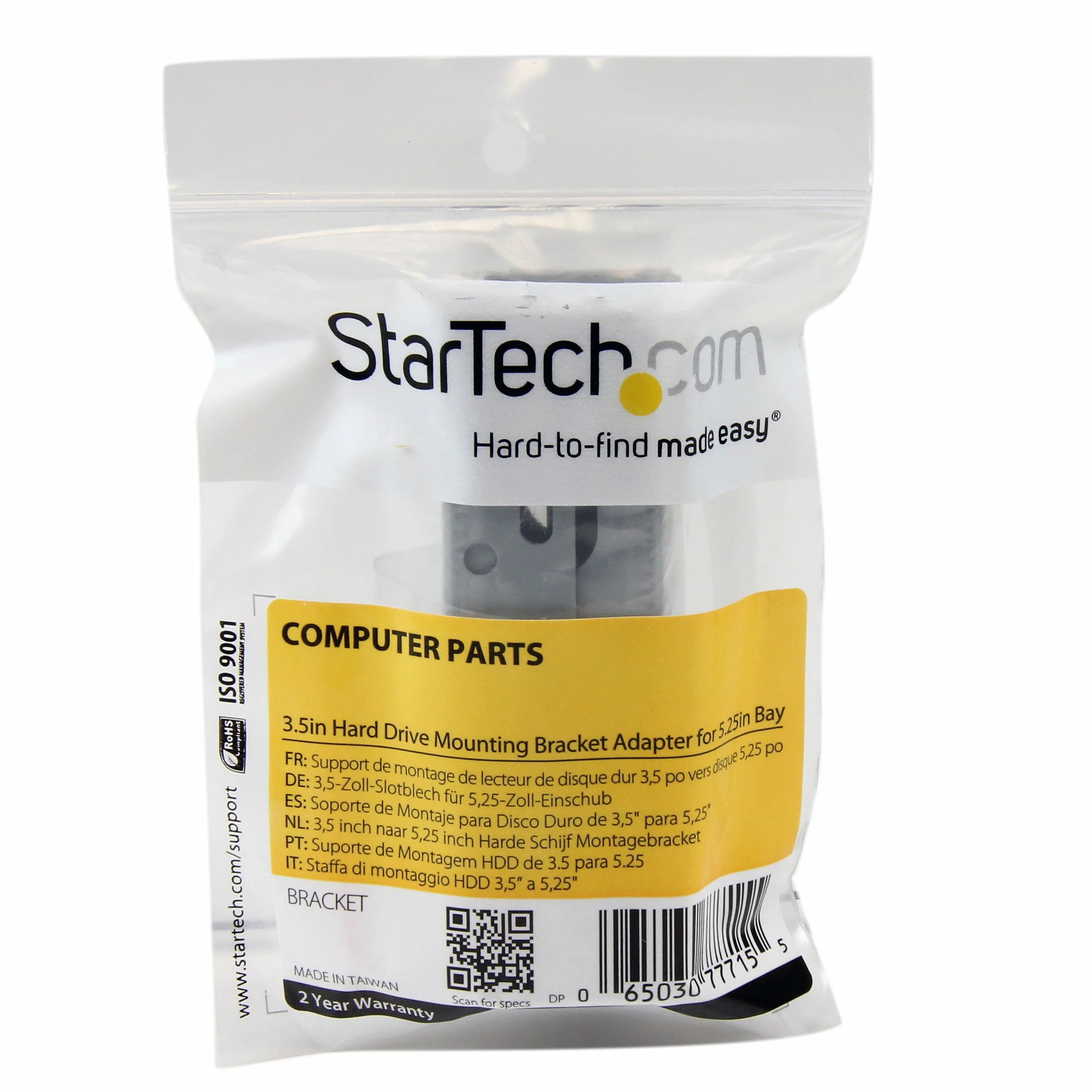 StarTech.com Adapter dysku twardego 3,5 cala do wnęki 13.3 cm 3,5 do 5,25