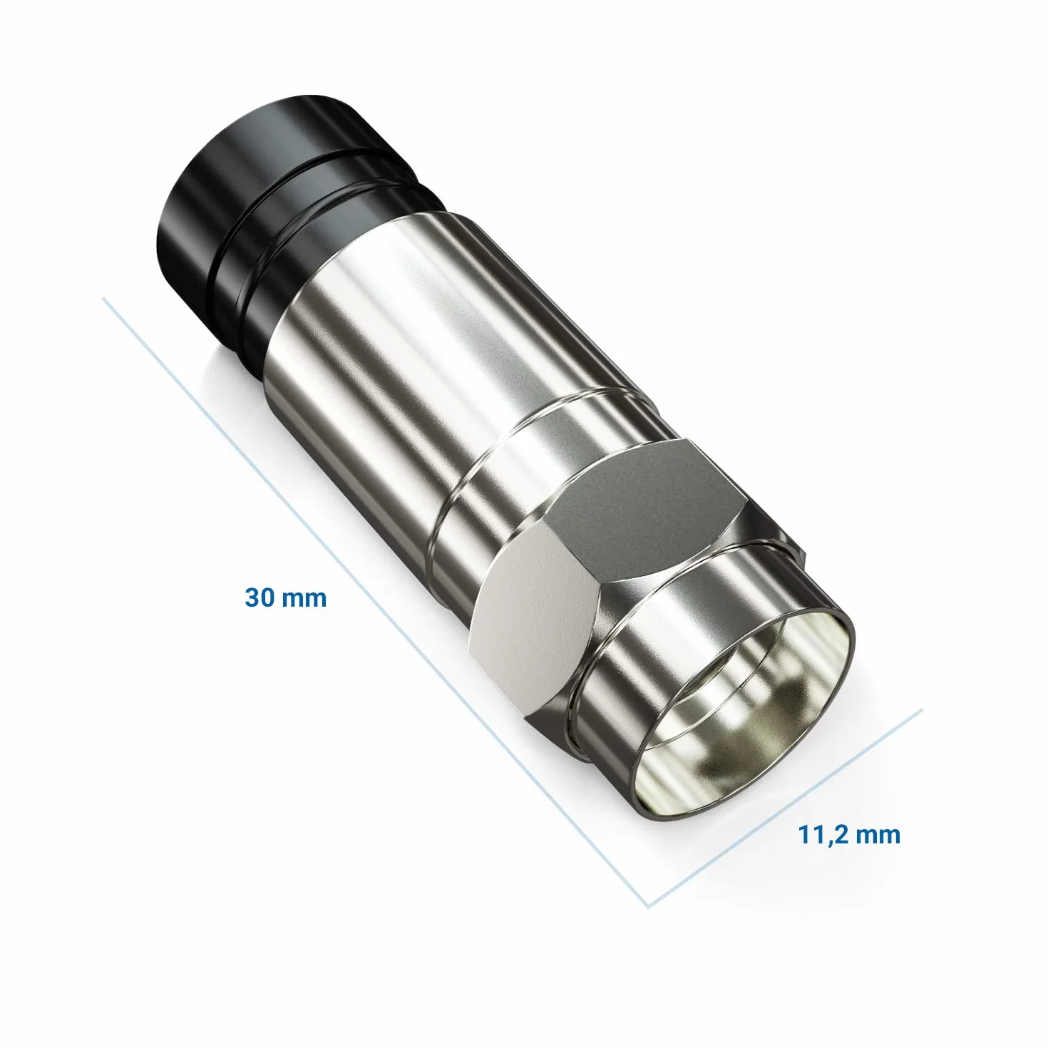 deleyCON złącze kompresyjne F do kabla satelitarnego 7mm