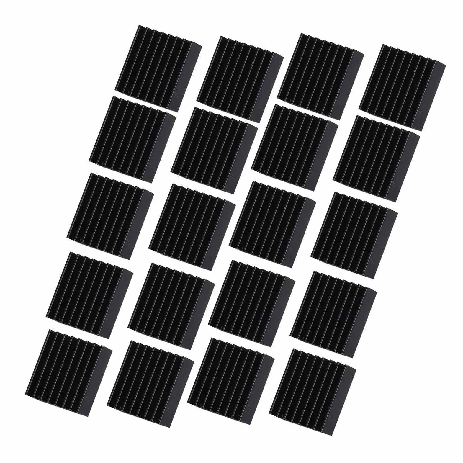 Aluminiowy Radiator 20mm Moduł Chłodnica Zestaw na Chipy PC Sprzęt Elektryczny