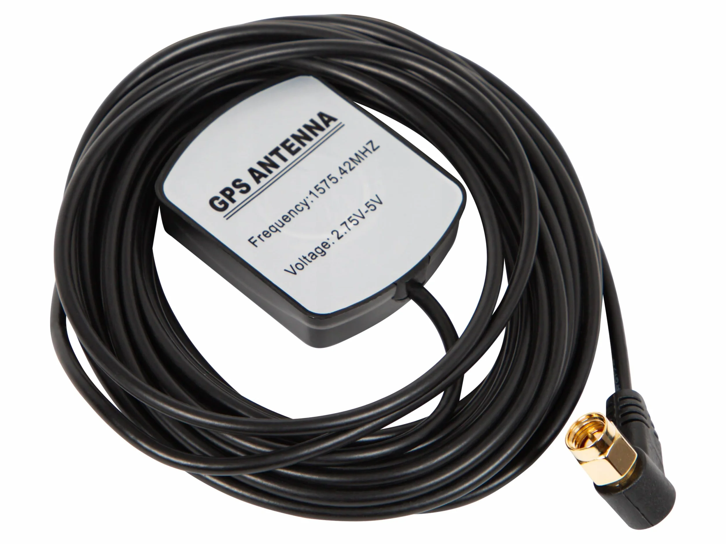 ANTENA GPS - SMA-B 90 5m DO SAMOCHODU NAWIGACJI RADIA
