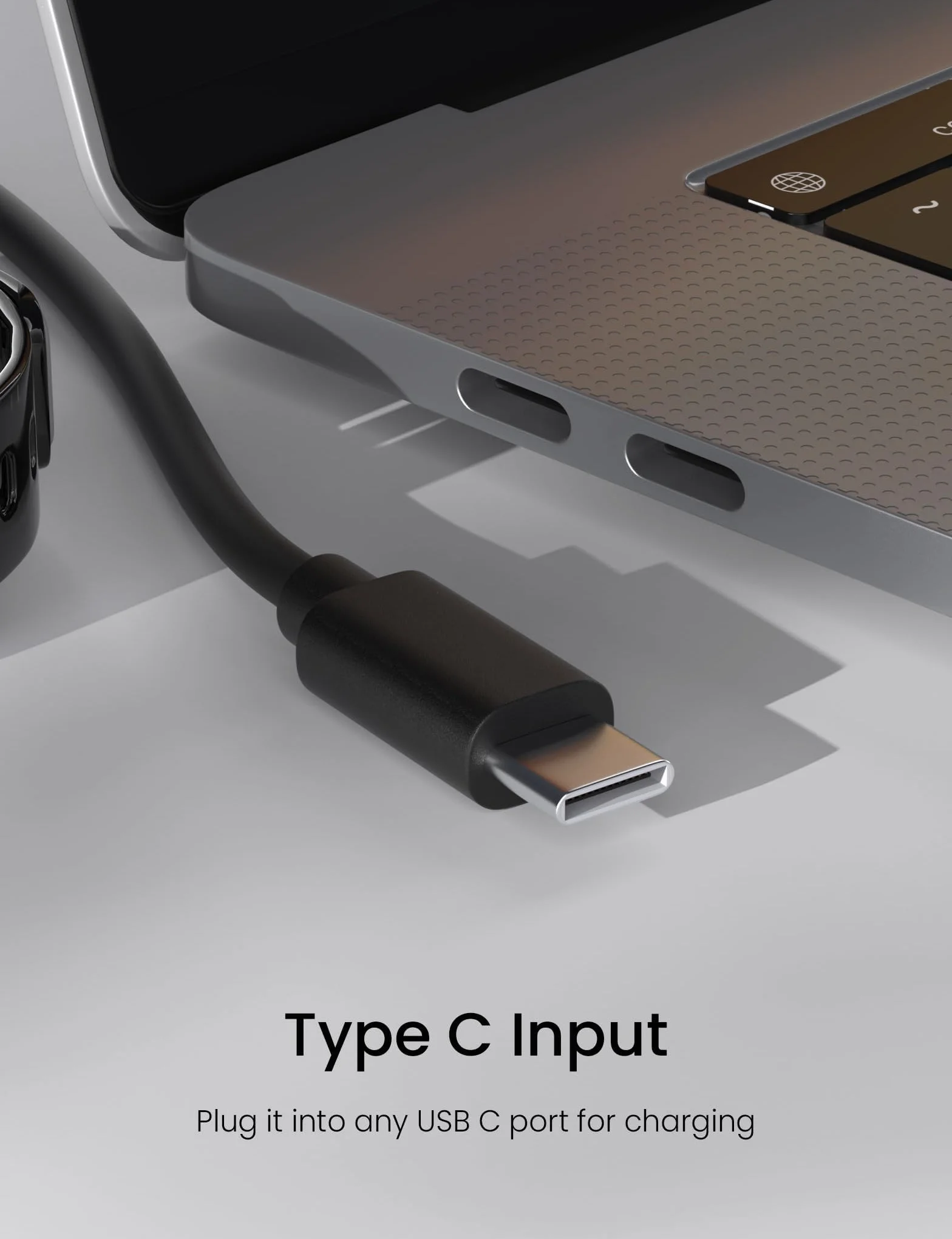 Sinoacc Ładowarka USB C do Garmin Watch kabel do ładowania Fenix 5 5S 5X Plus 6 6S 6X Pro 7 7S 7X, Forerunner 745 935 945 45S Muzyka, Instynkt, Podejście S10 S40 S60 S12 S42 Vivoactive 3 4 4S Venu