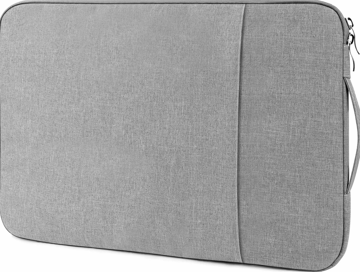 Flintronic Pokrowiec na laptopa 13 cali, wodoodporny pokrowiec na laptopa, przenośna męska torba na laptopa z kieszeniami i przegródkami, kompatybilna z MacBook, Asus, Dell, HUAWEI 13 cali (jasnoszary