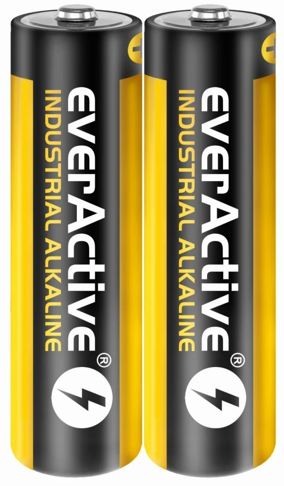 EverActive Baterie AA Pro alkaliczne Mignon LR6, Czarny, Żłty, 40 Sztuk