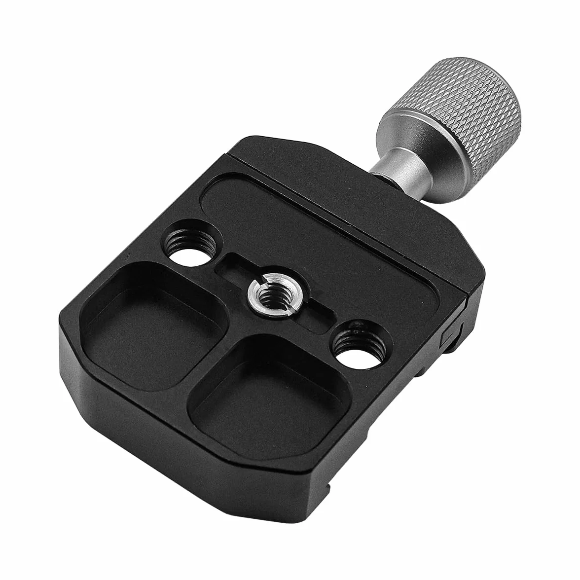 WANGCL 50 mm szybkozłączka zaciskowa Arca Swiss uniwersalna metalowa głowica statywu z poziomicą