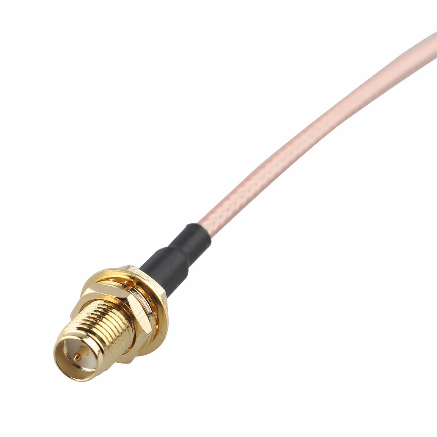 2 sztuki anteny WiFi przedłużacz RP-SMA wtyczka do gniazda RP-SMA RG316 kabel koncentryczny 15 cm do bezprzewodowych mini PCI Express PCIE kart sieciowych WiFi adapter WiFi router bramka