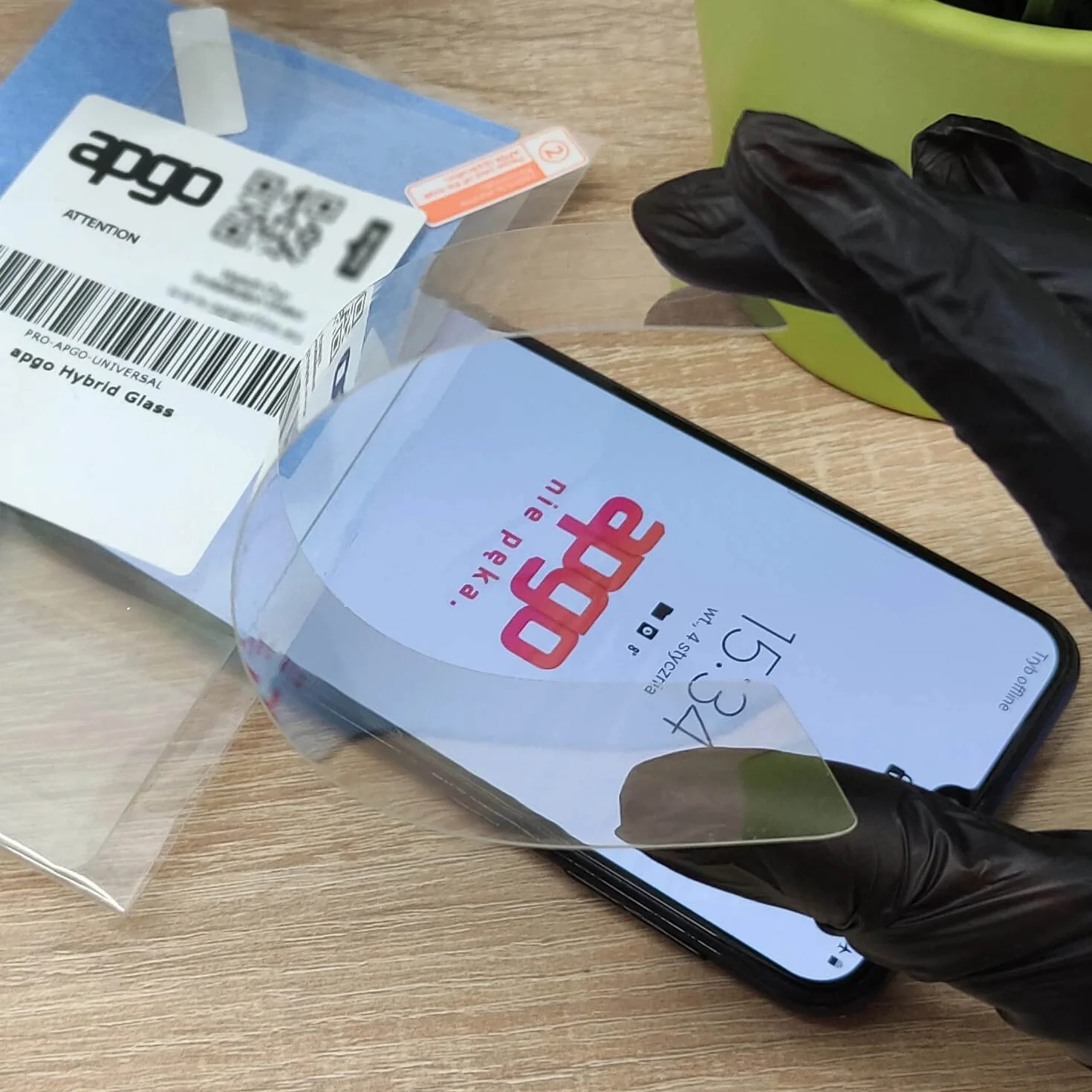 apgo Hybrid Glass Screen Protector do Amazon Kindle Scribe, szkło hybrydowe, zamiennik hartowanego