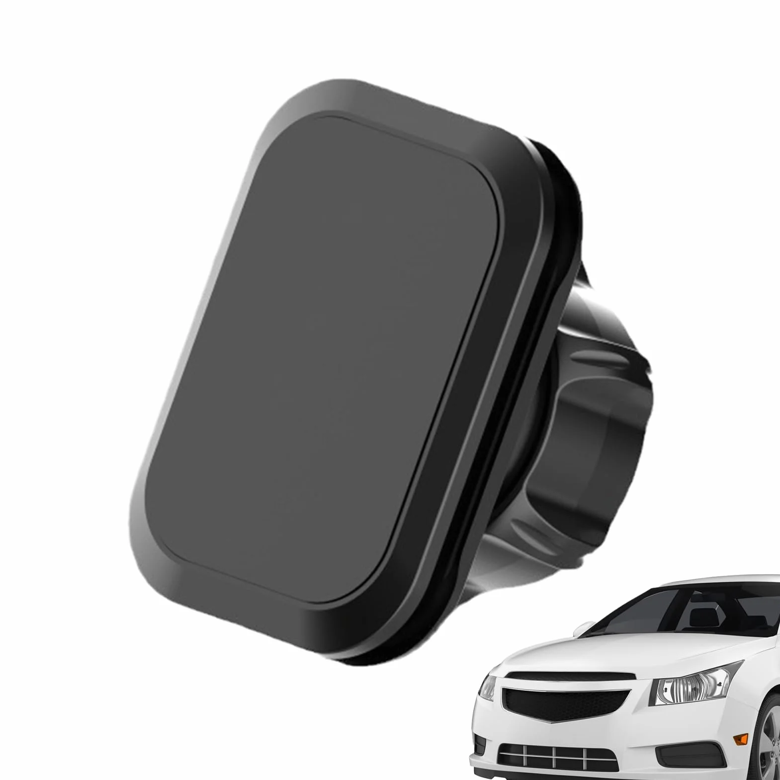 Magnetic Car Telephone Holder, Ball Head Phone Holder, Joint Replacement Base, Automobile Cradles, 17mm & Easy to Install, Sturdy Stand, Black, Ideal for Men and Women