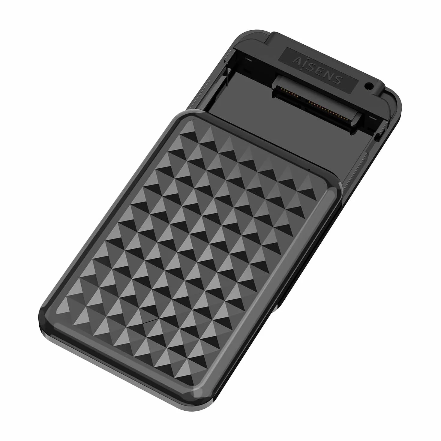 AISENS - ASE-2521B - Zewnętrzna obudowa 2,5" 9.5Mm Sata A USB 3.2/Usb3.1 Gen1, Czarny