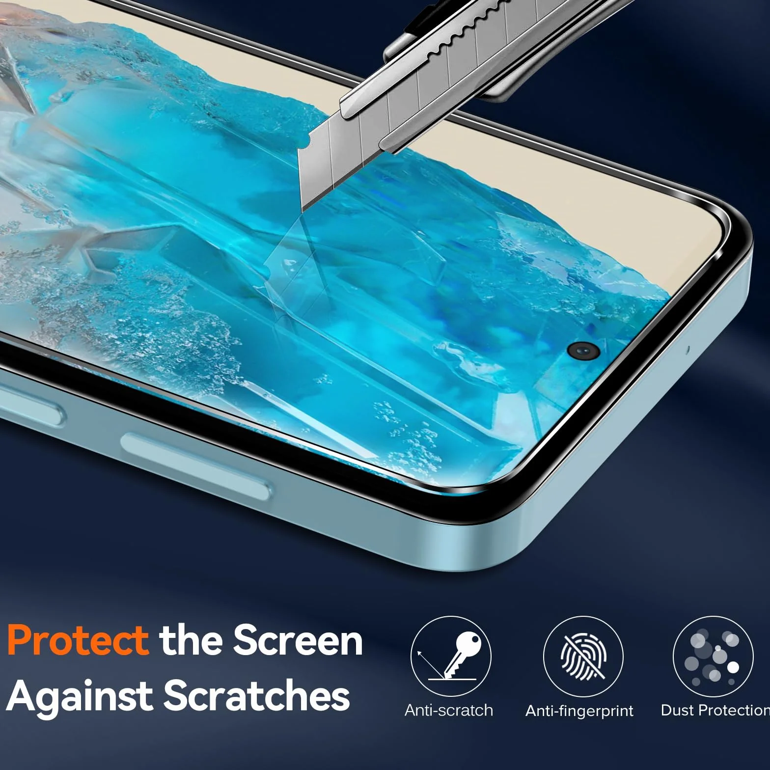 iVoler Przeciw żółknięciu przezroczyste etui do Samsung Galaxy M35 5G z 2 sztukami szkła hartowanego, [odporny na wstrząsy klasy wojskowej] przezroczysta cienka obudowa