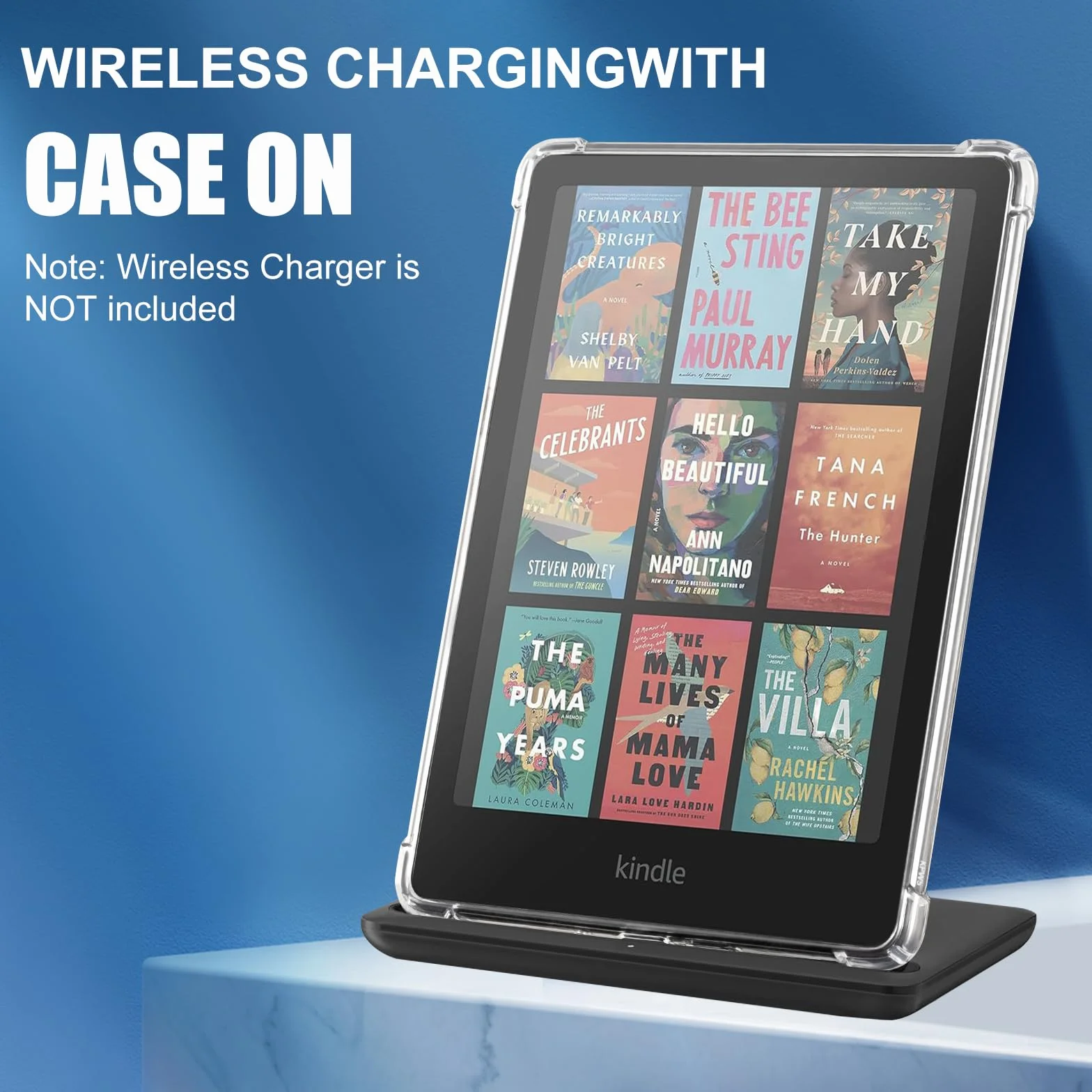 CoBak Etui Clear Case for 7 inch 2024 Kindle Paperwhite Clear - do Kindle Paperwhite 12. generacji i Kindle Colorsoft Signature Edition (model nr SA569P), Lekkie i Miekkie, Odporne na Zarysowania