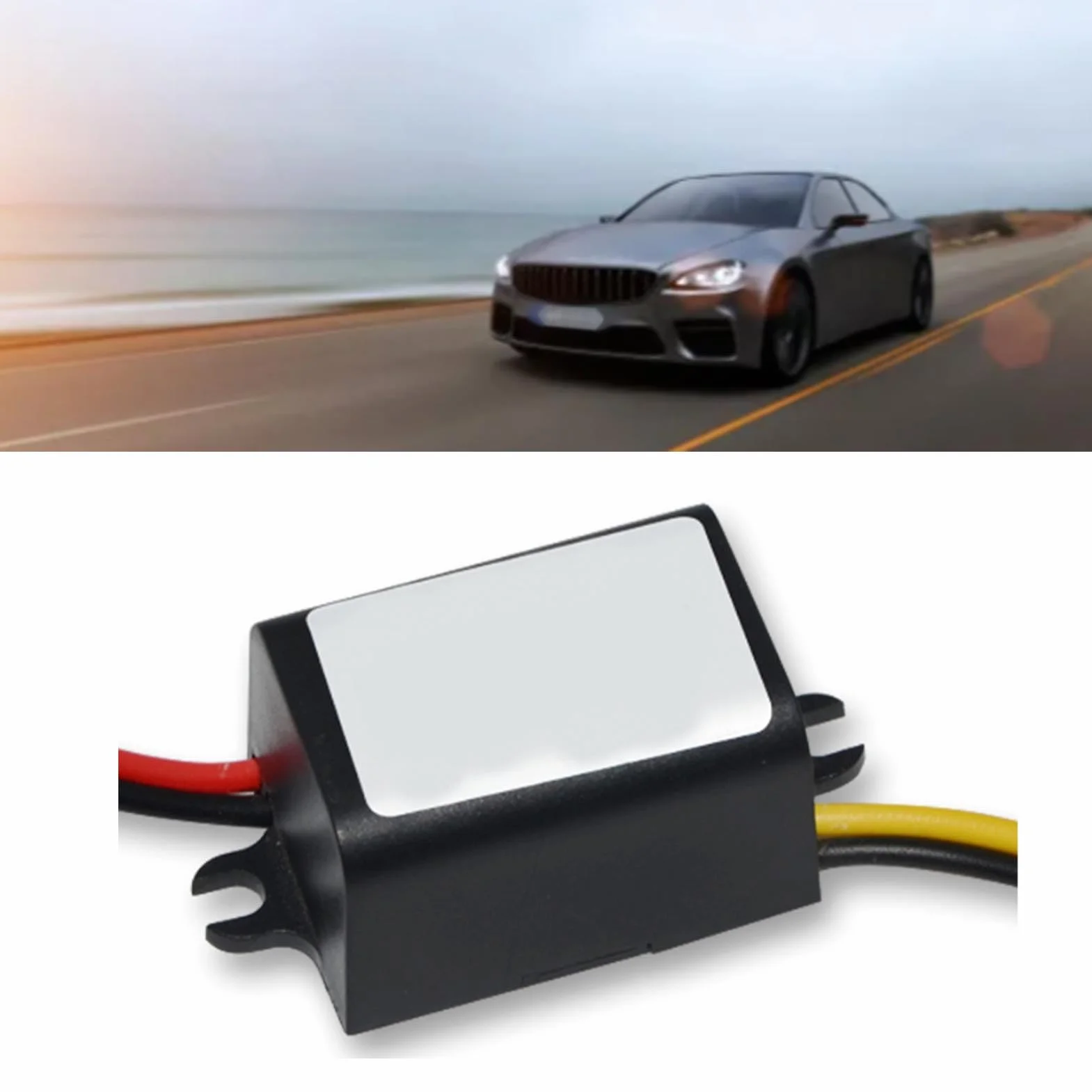 Przetwornica obniżająca napięcie DC-DC 12 V na 6 V, moduł transformujący napięcie z wyjściem 3A, przetwornica mocy do samochodu, stabilizator napięcia dla urządzeń elektronicznych