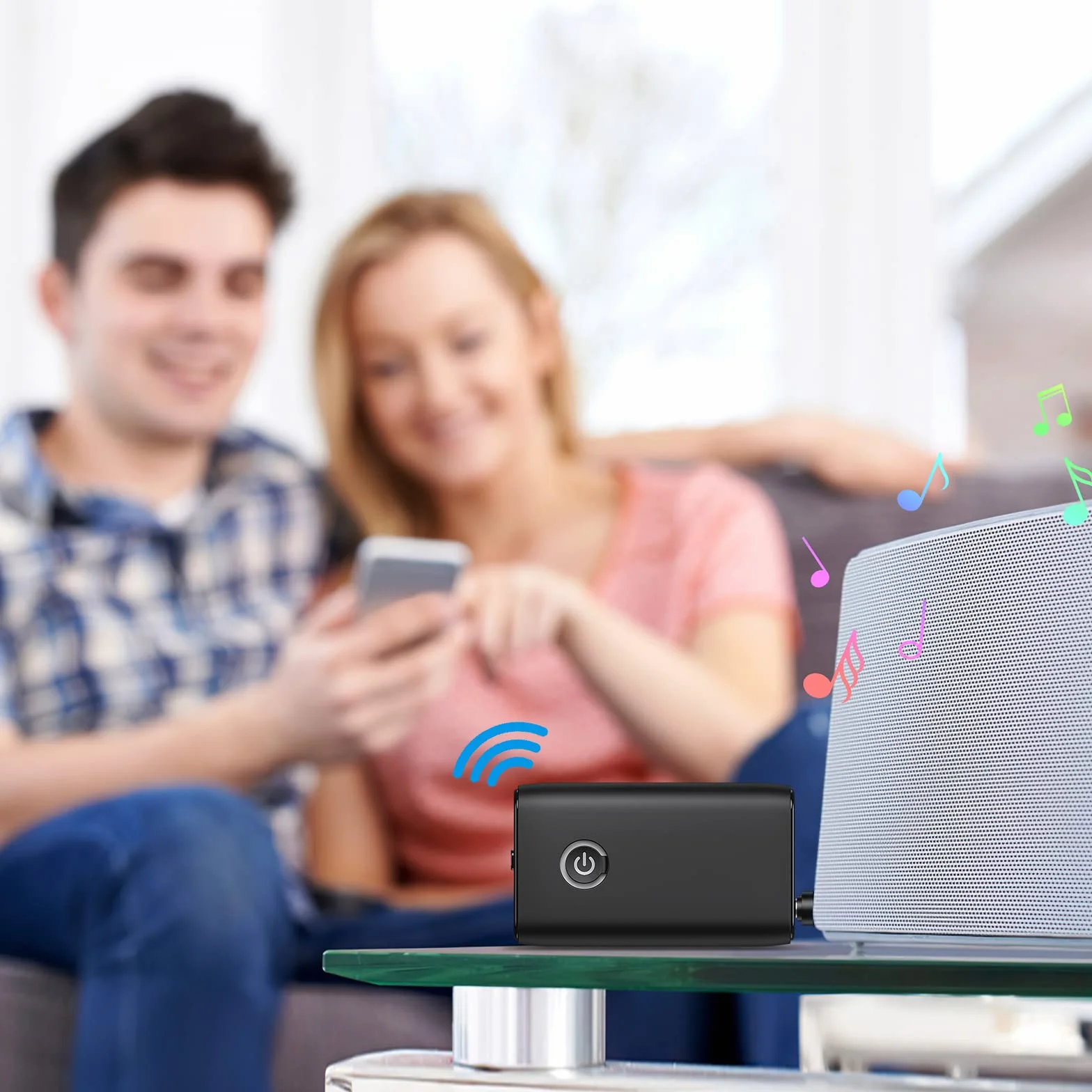 Bezprzewodowy adapter Bluetooth 5.0 2 w 1 nadajnik odbiornik do telewizora PC