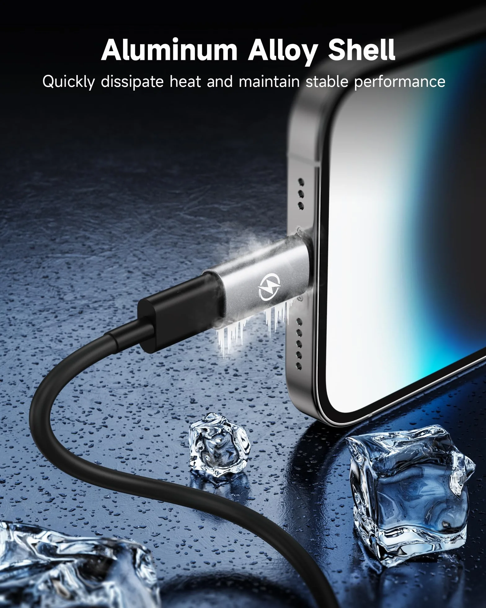 RAVIAD 36W adapter USB C do Lightning (2 sztuki) adapter USB C żeński do Lightning męski, szybkie ładowanie, kompatybilny z iPhone 14 13 12 11 Pro Max, iPad Pro/Air 5/Mini 6, nie do dźwięku/słuchawek