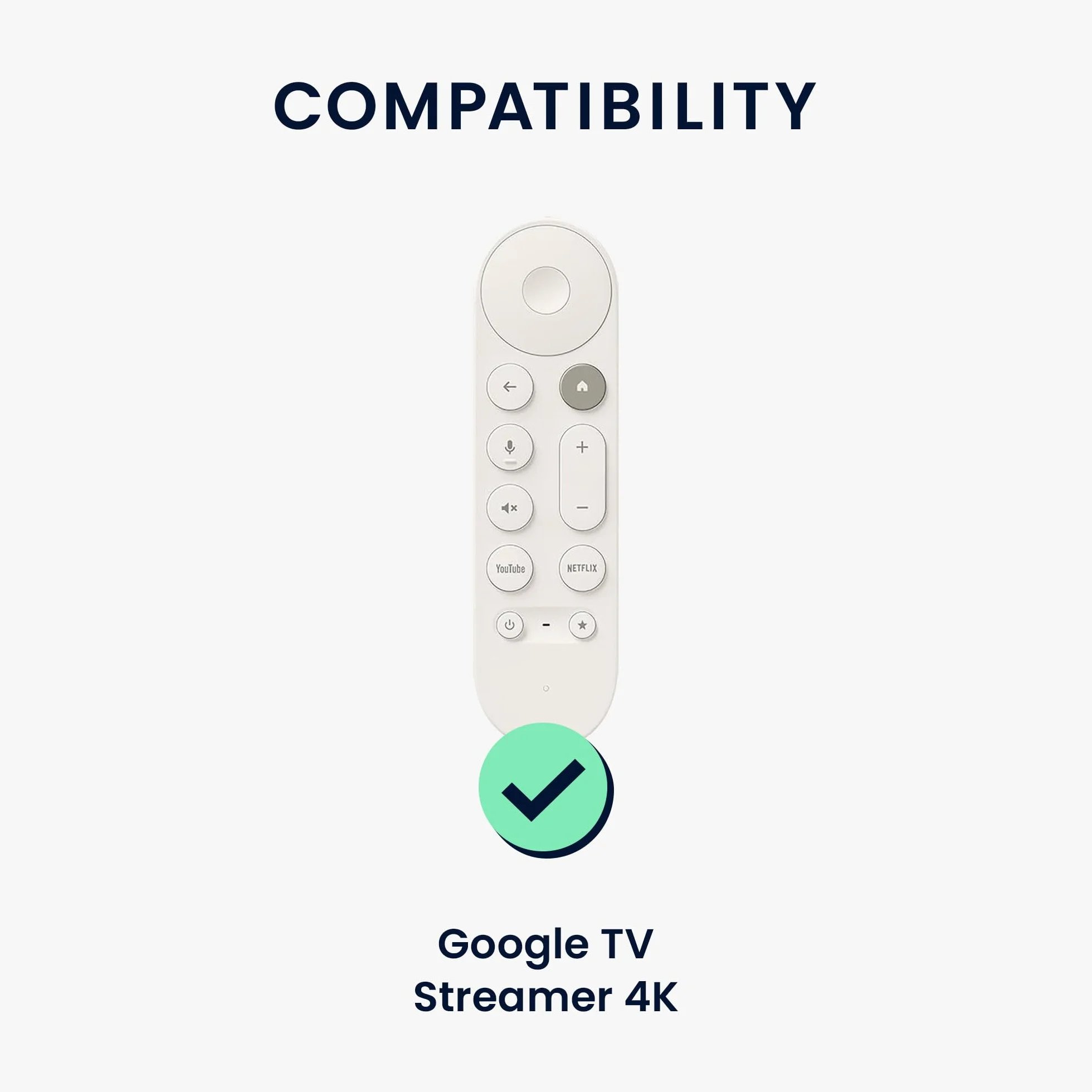 kwmobile Etui kompatybilne z Google TV Streamer 4K Case - miękkie silikonowe etui do pilota zdalnego sterowania - jasnoniebieskie