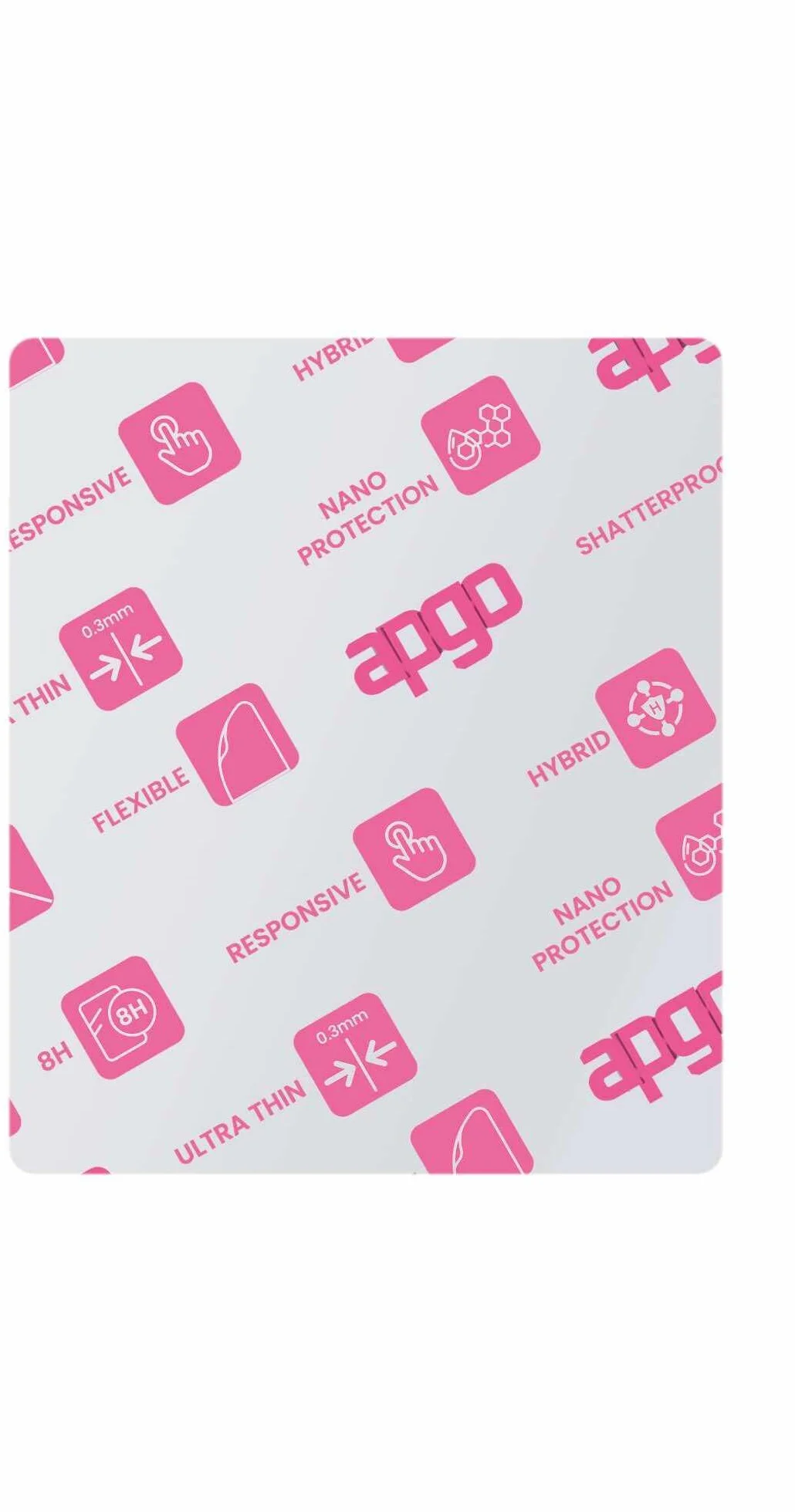 apgo Hybrid Glass Screen Protector do Amazon Kindle Scribe, szkło hybrydowe, zamiennik hartowanego