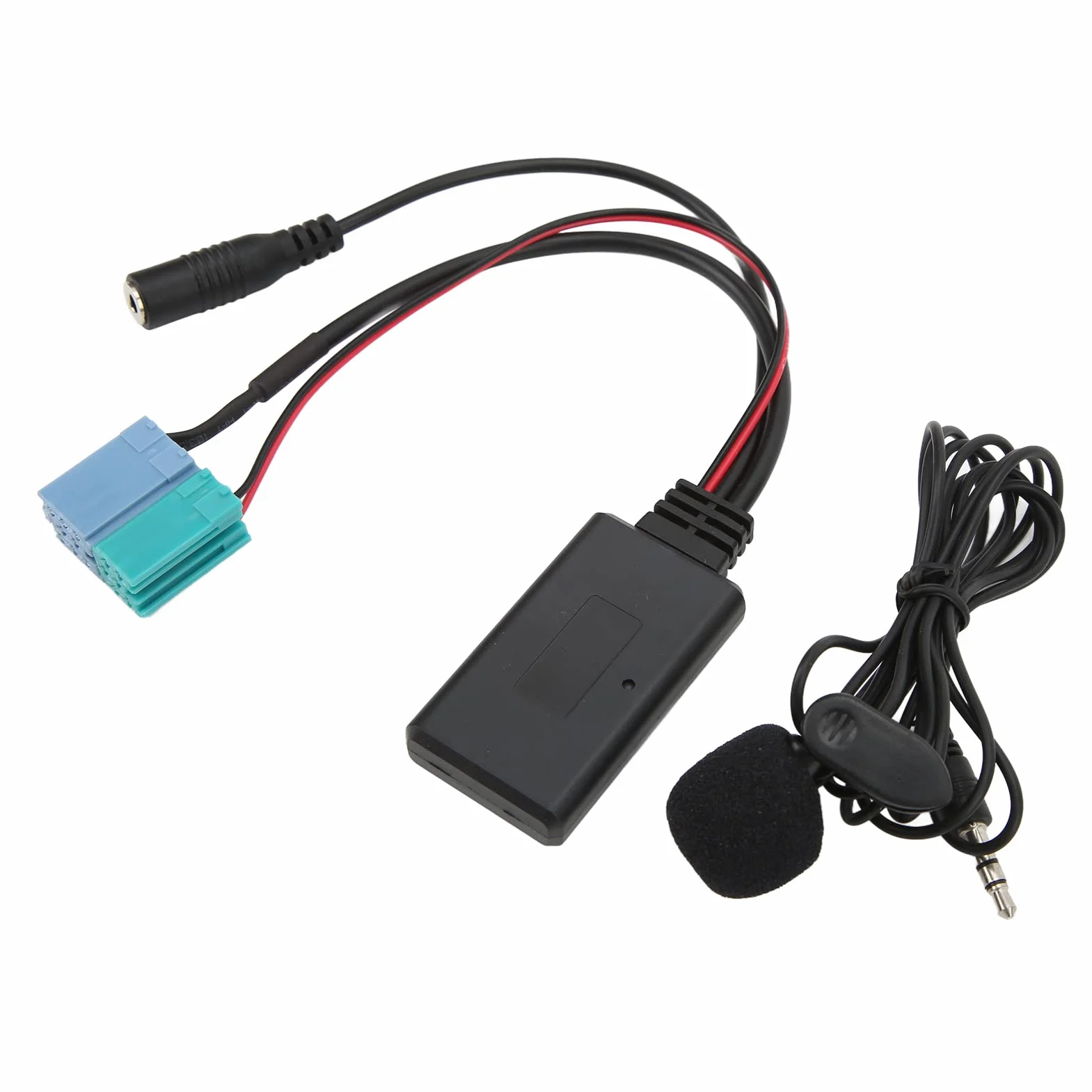 Fiat Bravo radio, Fiat Grundig Bluetooth, adapter Aux-Bluetooth, Bravo Bluetooth, inne części samochodowe i motocyklowe, 6 + 8-biegunowy adapter Aux-In, zestaw głośnomówiący zamiennik mikrofonu Bravo