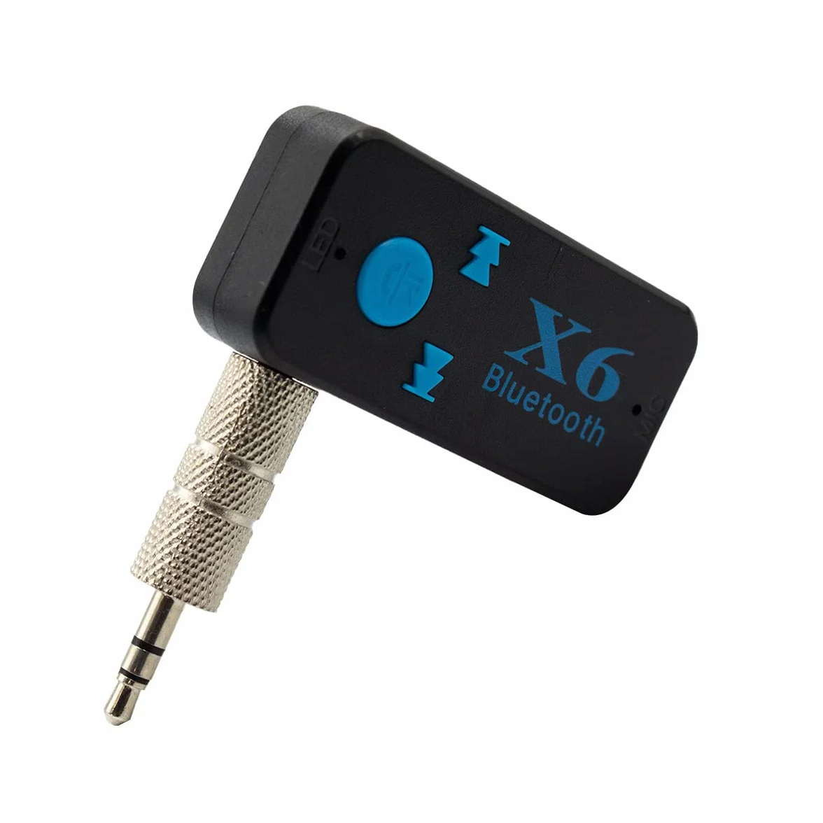 MMOBIEL Auto adaptera Bluetooth AUTO - Bluetooth odbiorca w samochodzie, w domu, słuchawki i głośniki - Wolność zadzwoń i słuchanie muzyki podczas jazdy - Połączenie Aux 3,5 mm - Czarny