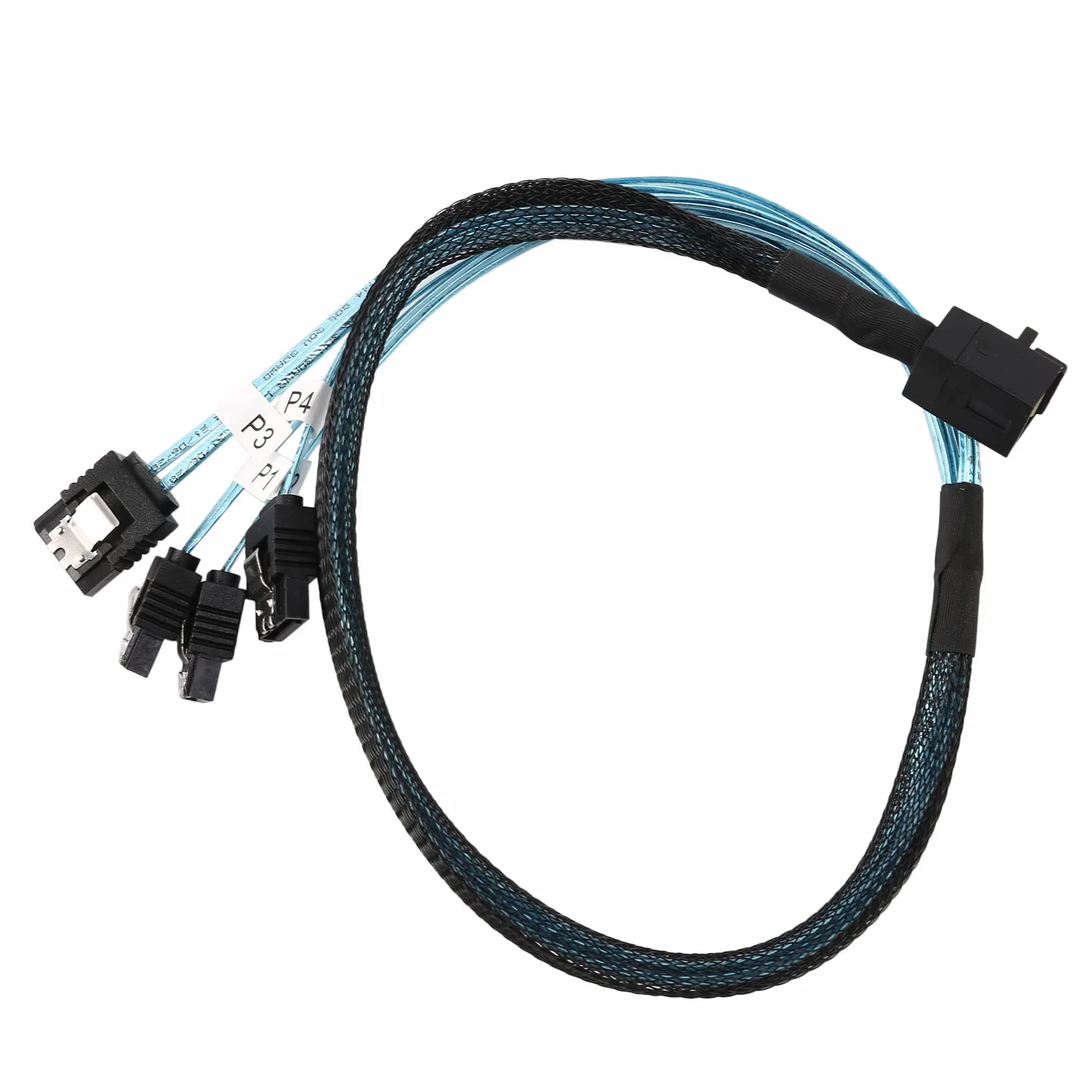 WewnęTrzny Kabel Mini SAS do, SFF-8643 do Forward Breakout Kompatybilny z Dyskiem Twardym Kontrolera (1,6 Stopy)