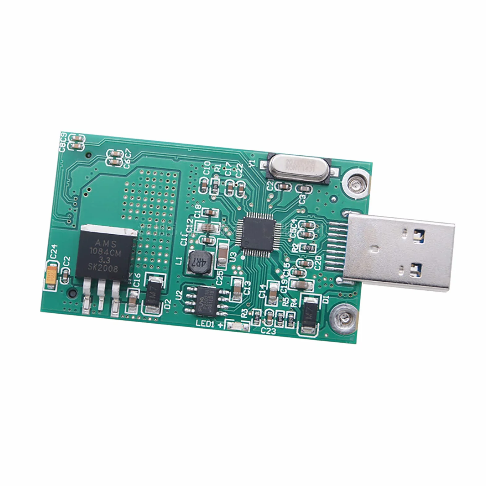mSATA Adapter mSATA SSD na USB 3.0 czytnik dysków twardych 50 mm Mini PCIe Solid State Drive Konwerter czytnika
