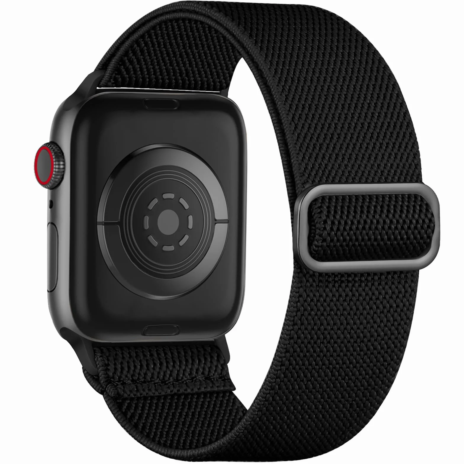 Maledan Nylonowy pasek Solo Loop kompatybilny z Apple Watch 40-49 mm elastyczny pasek sportowy do iWatch serii 11 10
