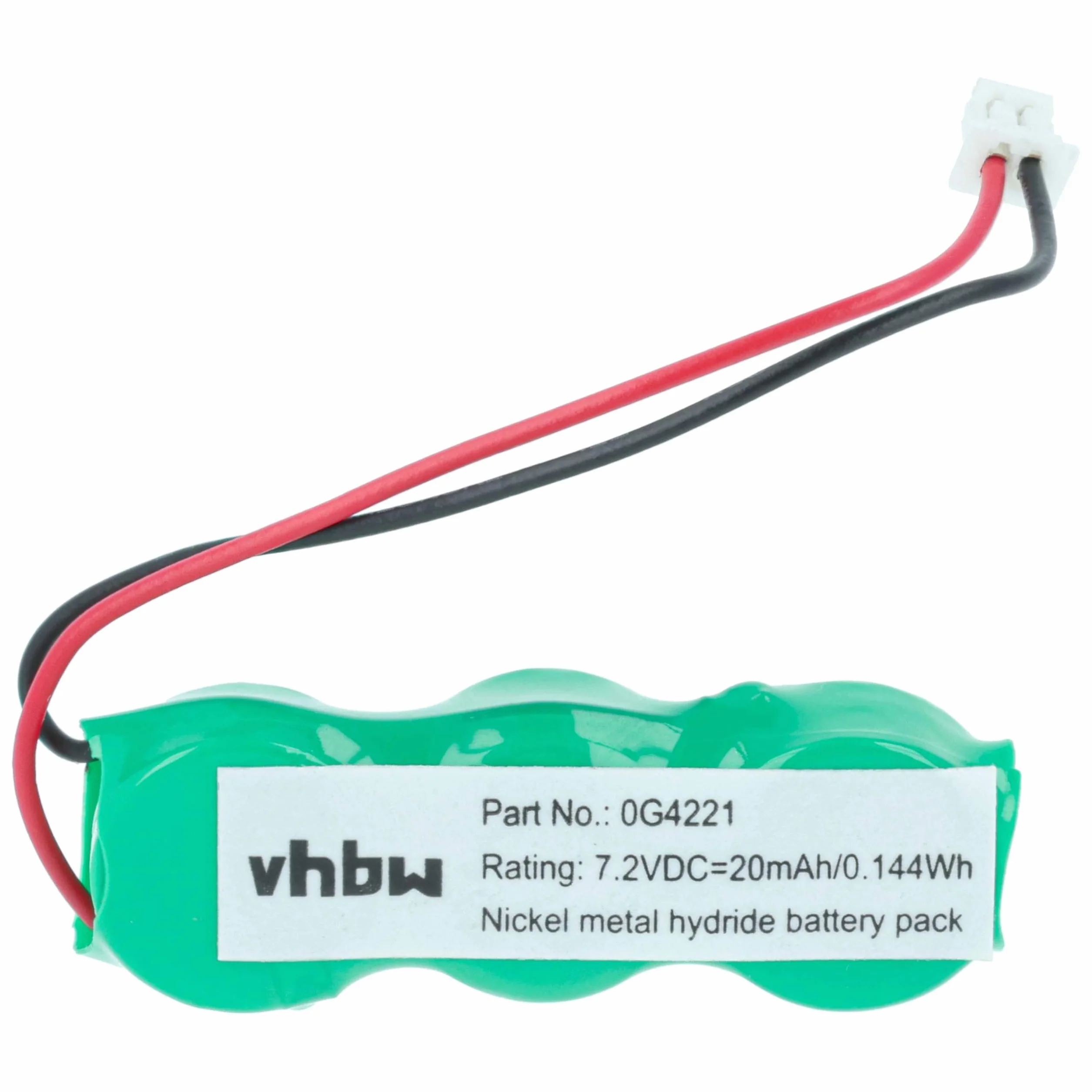 vhbw Bateria BIOS kompatybilna z Dell Latitude D600, D520, D610, D620, L400, D505, D500, D510, C400 komputer Notebook (20 mAh, 7,2 V, NiMH)
