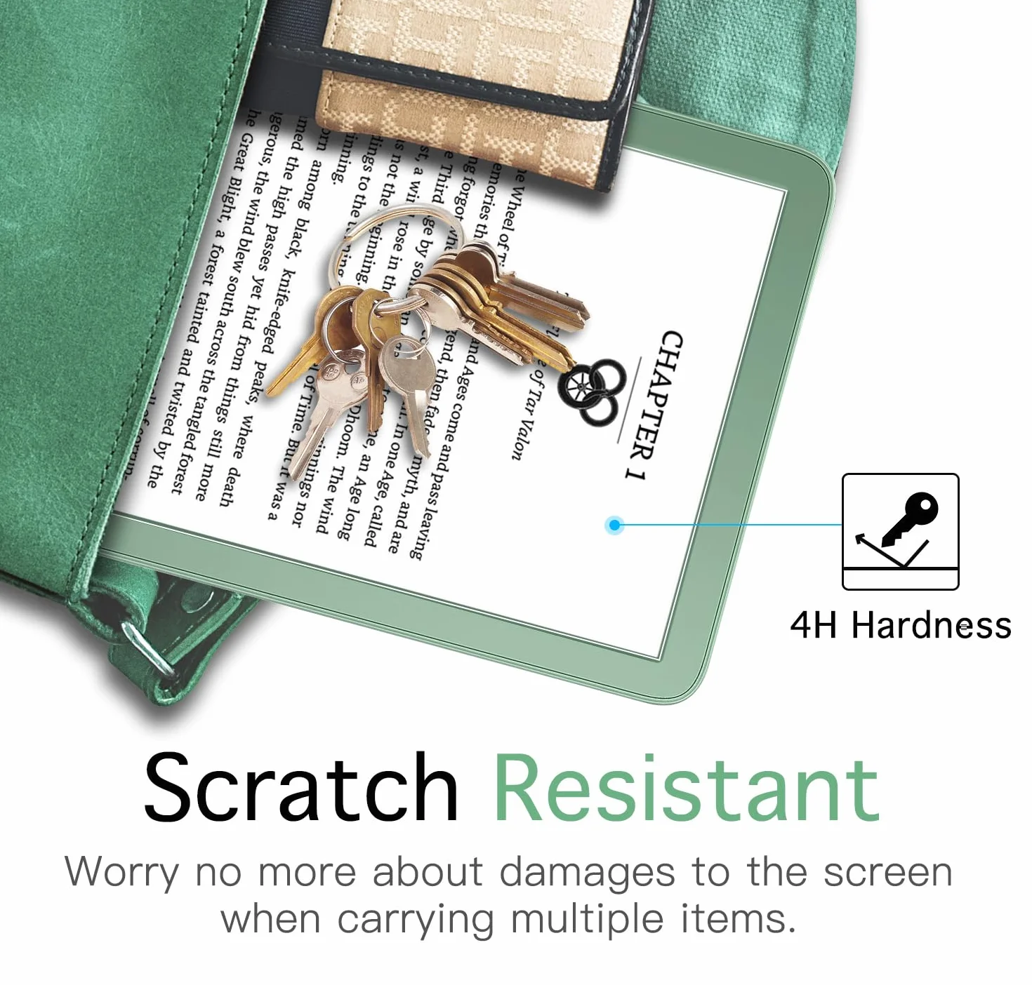 MoKo Anti-Glare Screen Protector 4-Pack for 6" All-New Kindle 11th Gen 2024/2022, Matte PET Protective Film for Kobo Clara, Kobo Nia, PocketBook