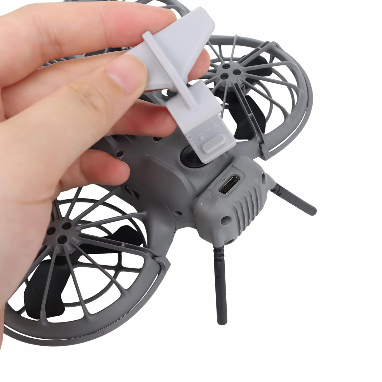 Flight Tail do drona DJI NEO 2, aerodynamiczny stabilizator tylne skrzydło dla zwiększonej wydajności lotu, akcesoria dekoracyjne do lotu drona, czarne