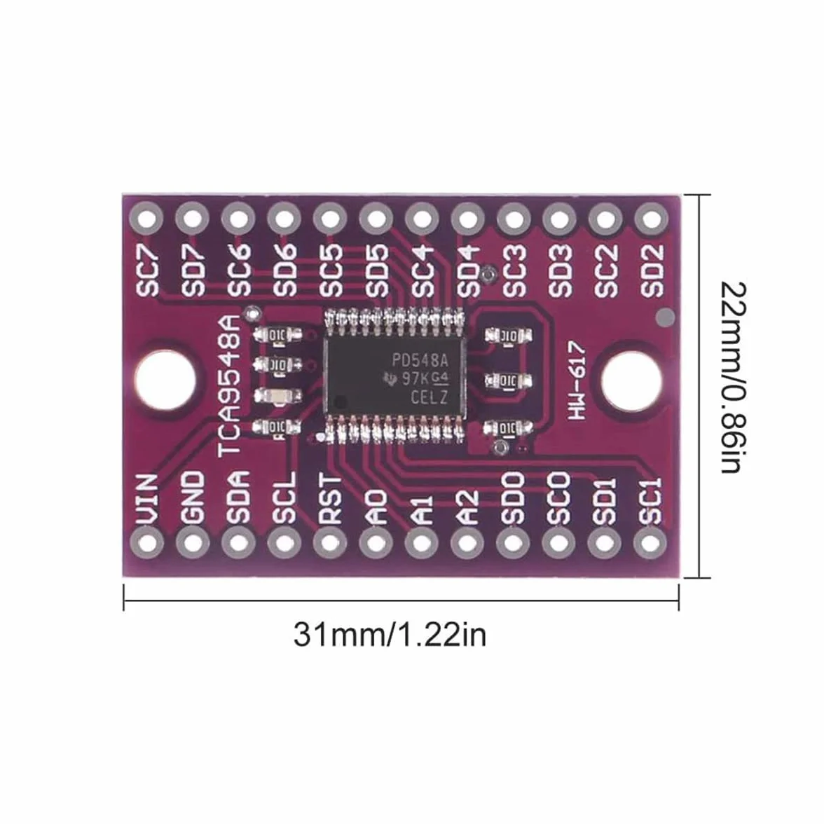 TCA9548 TCA9548A I2C IIC Multiplekser Breakout Board 8 Channel Expansion Module