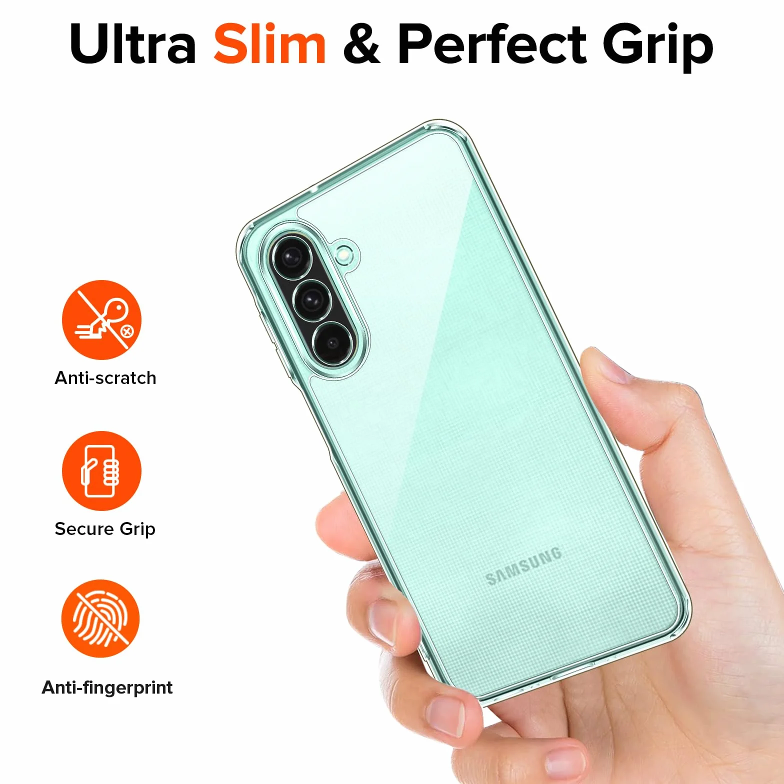 iVoler Etui do Samsunga Galaxy A26 5G, Odporne na żółknięcie, Klasa wojskowa, Twarda Obudowa Ochronna