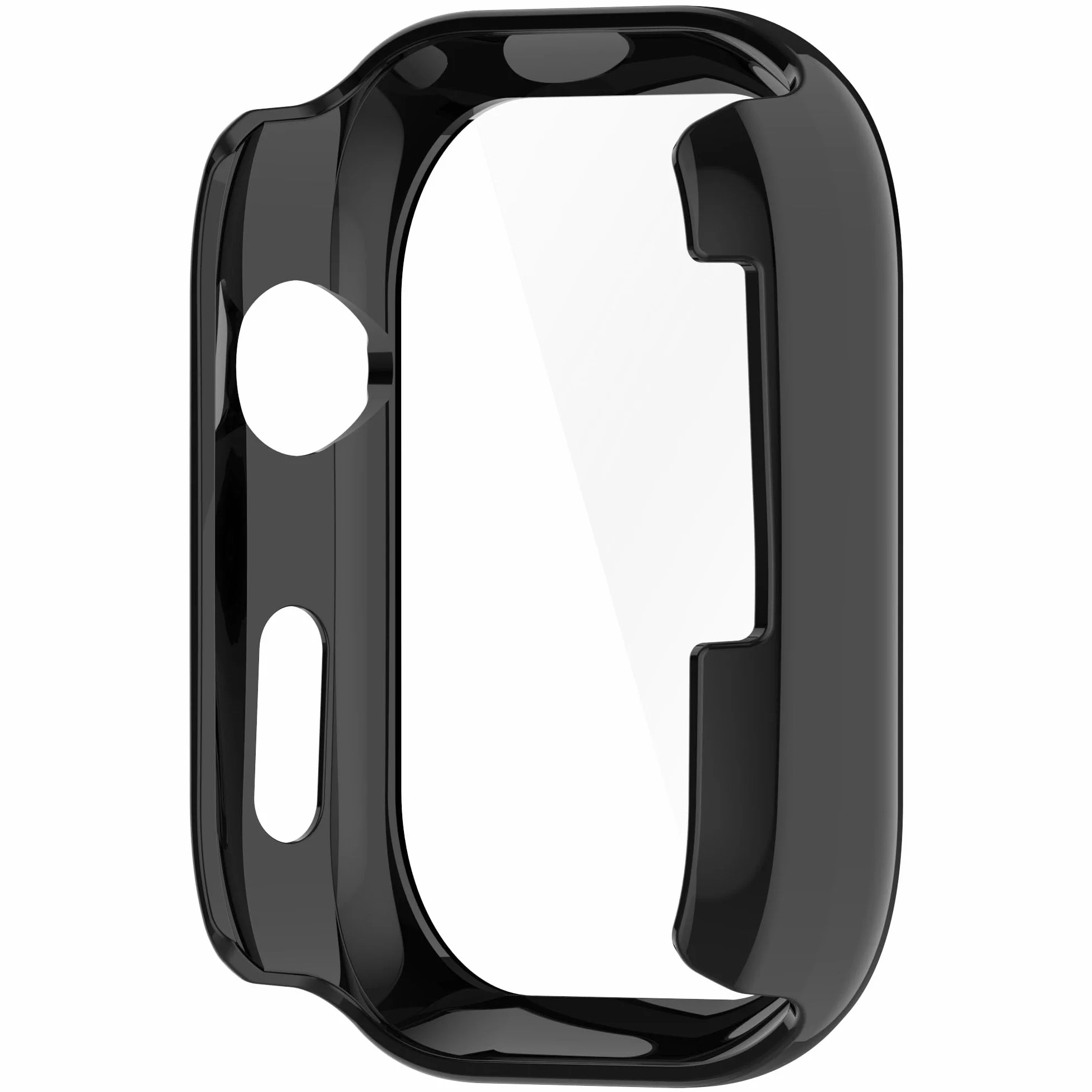 FTRONGRT Etui kompatybilne z Huawei Watch D2, PC + folia hartowana na ekran, odporne na zarysowania, kompleksowe etui do zegarka Huawei Watch D2, czarne