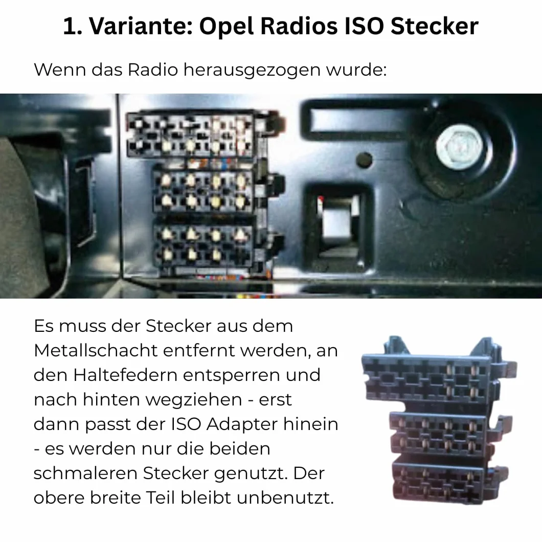 Audioproject A196 adapter do radia samochodowego ISO wtyczka gniazdo uniwersalny VW Opel Mercedes Renault zacisk 15 30