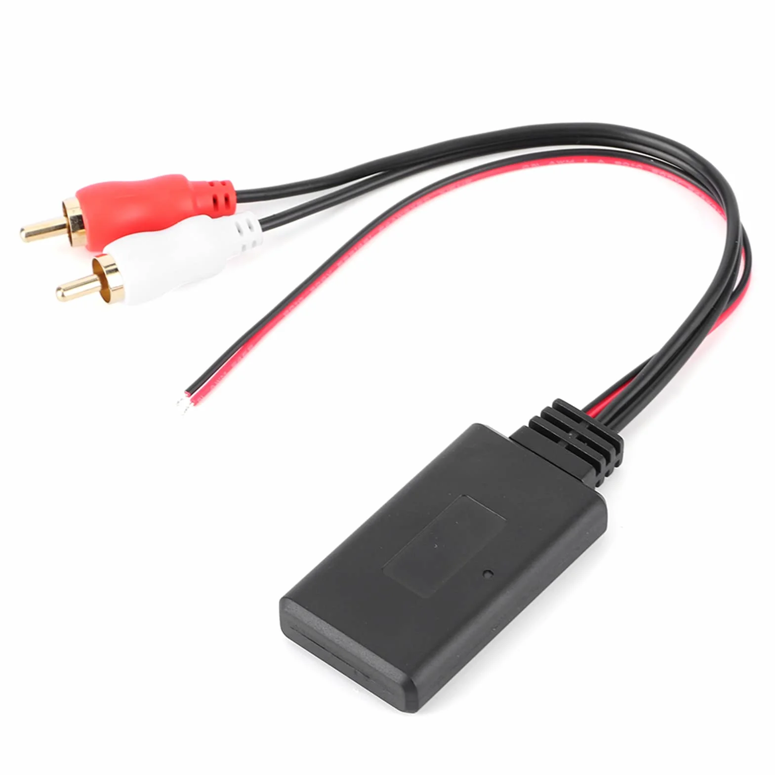 Moduł Odbiornika Bluetooth z Adapterem AUX-IN, 2 Kable Pomocnicze, Złącze Radia Samochodowego do Sprzętu Audio