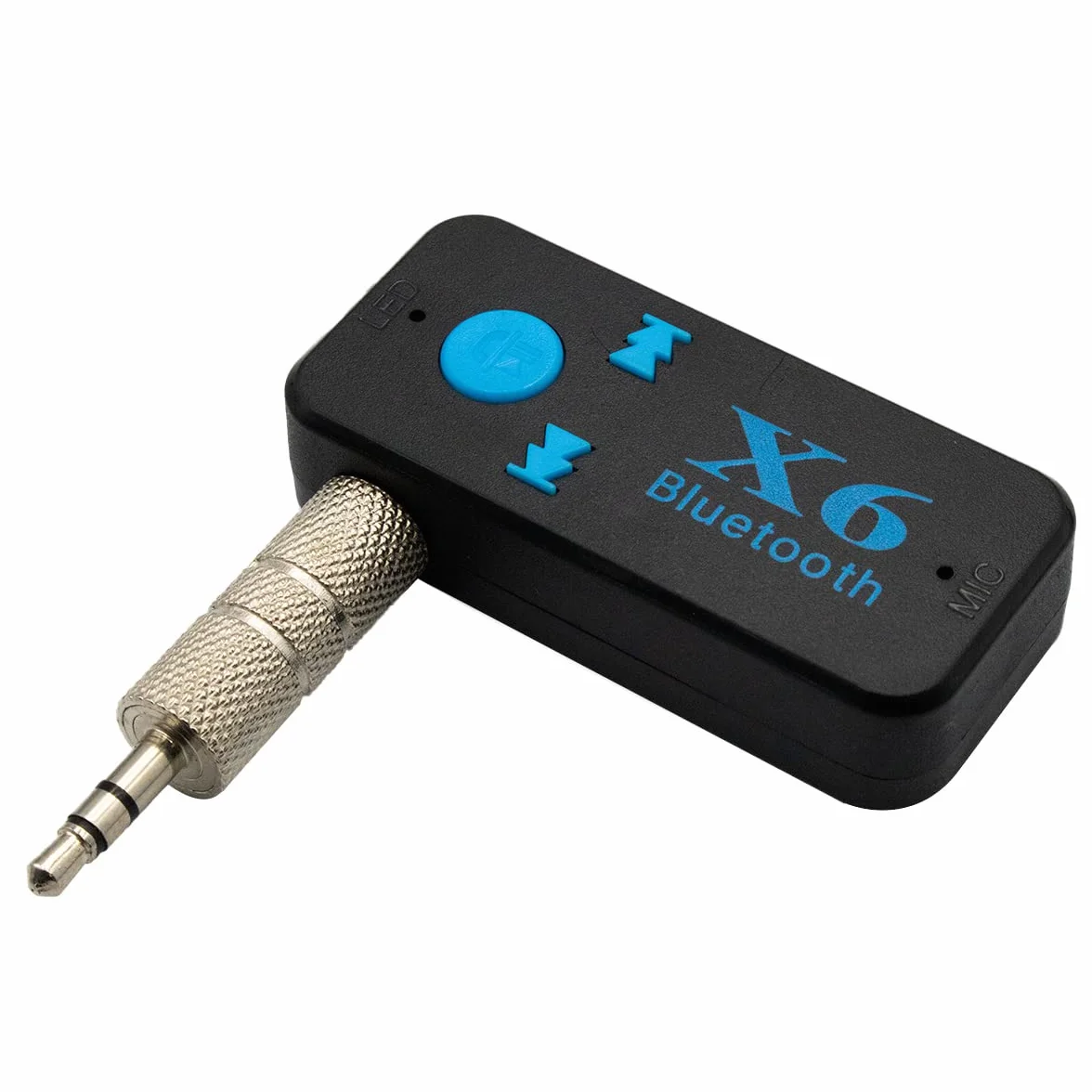 MMOBIEL Auto adaptera Bluetooth AUTO - Bluetooth odbiorca w samochodzie, w domu, słuchawki i głośniki - Wolność zadzwoń i słuchanie muzyki podczas jazdy - Połączenie Aux 3,5 mm - Czarny
