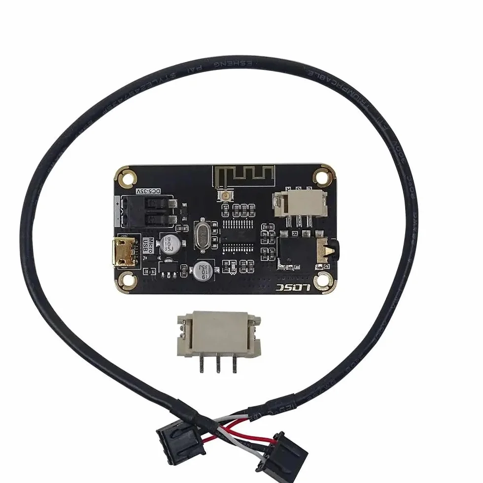 DollaTek Modu? Odbioru Bluetooth - Przeno?ny Odbiornik Audio AS1711BT DC 5-35V Bezprzewodowy Elektroniczny Chip do Zestawu S?uchawkowego DIY i Stereo Domowego