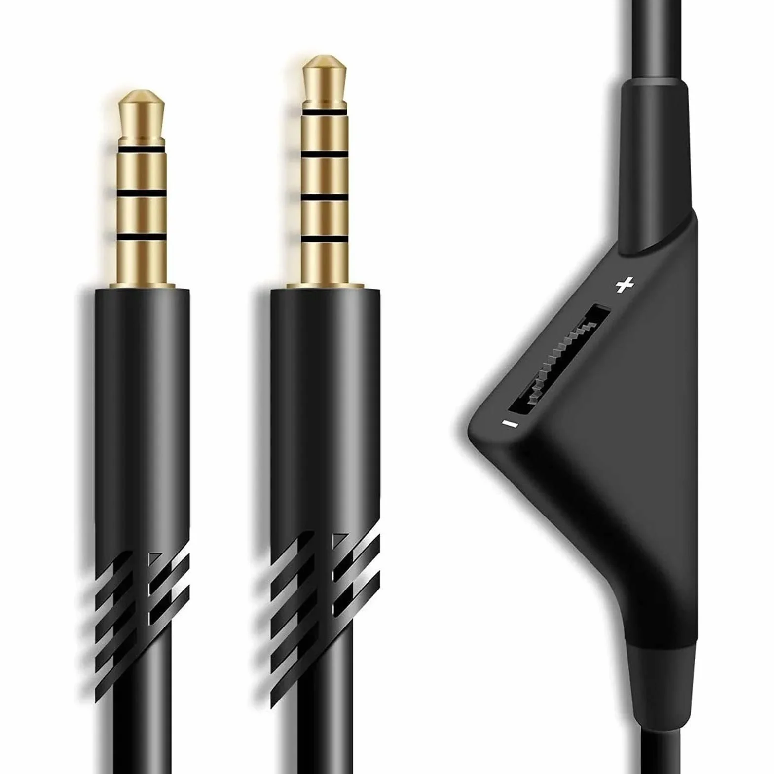 RIZGHWOY Astro A40TT A50 słuchawki audio 2 m 3D, regulator głośności, stereo, przezroczyste do gier