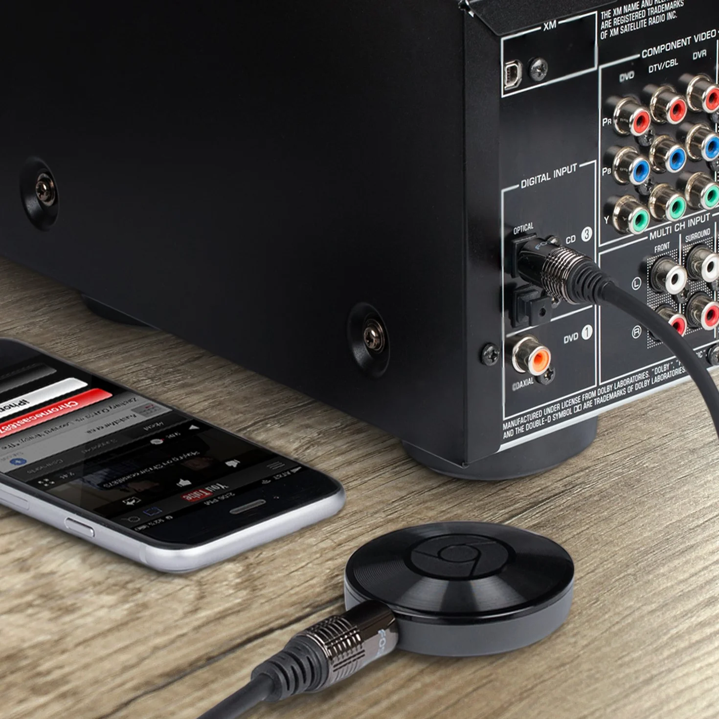 FosPower 0,9 m pozłacany kabel audio Toslink do Mini Toslink Digital Optical S/PDIF z metalowymi złączami i osłoną PCW z odciążającą