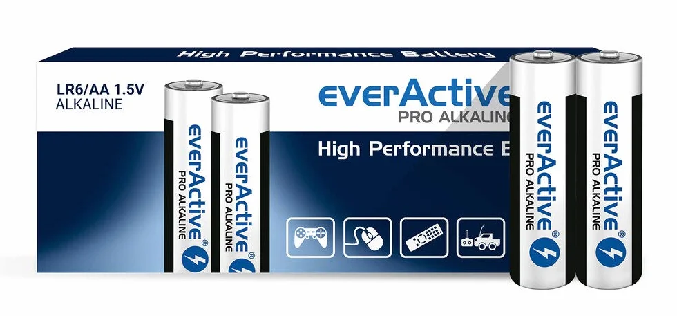 Everactive Pro Aa EV6S10P Baterie Alkaiczne, 10 Sztuk