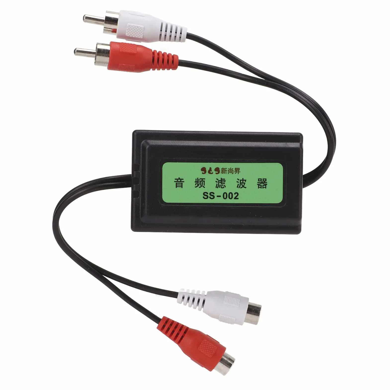 Izolator Pętli Uziemienia 3,5 mm Filtr Szumów do Audio Samochodowego Stereo