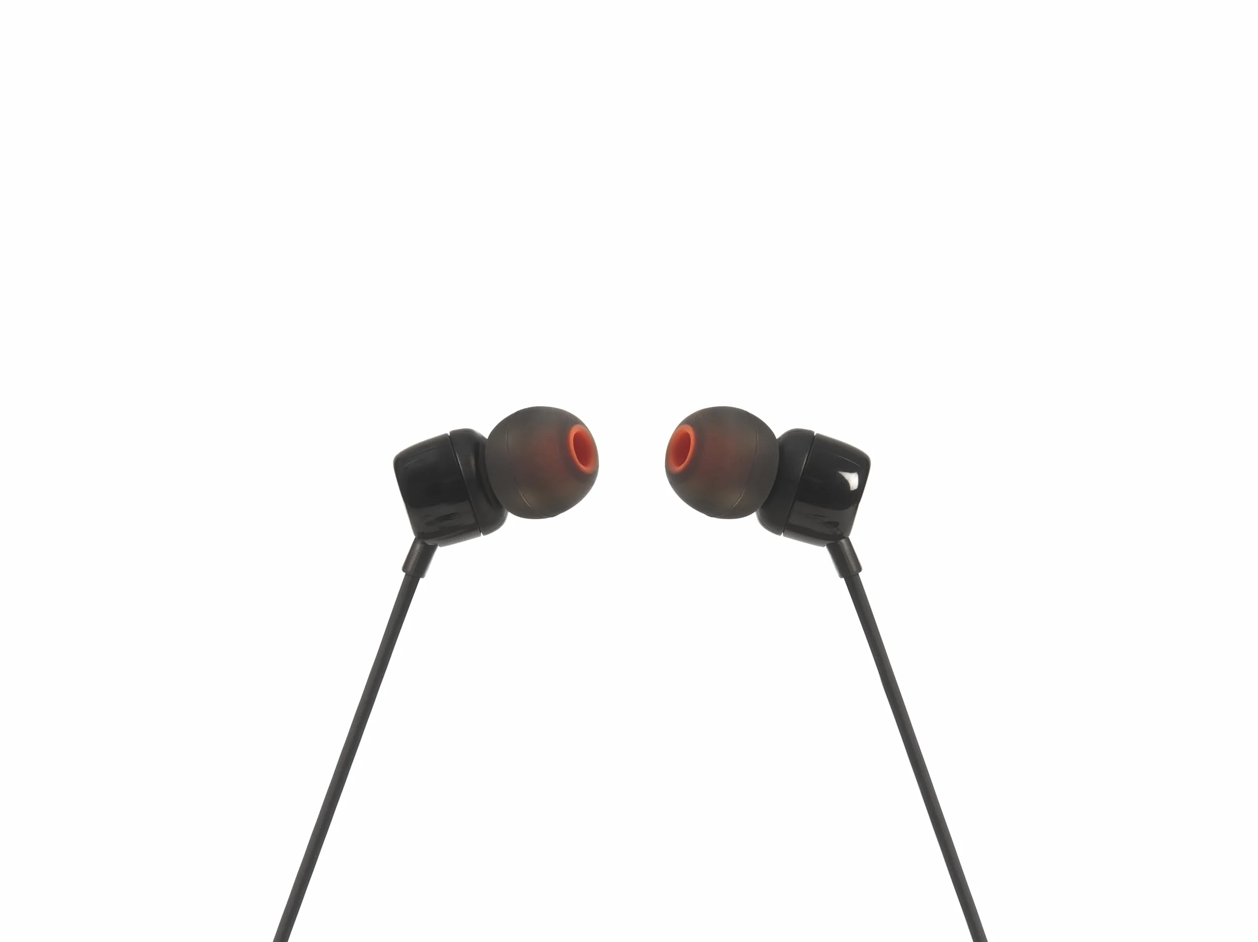 JBL Uniwersalne słuchawki douszne T110 z pilotem i mikrofonem, czarne