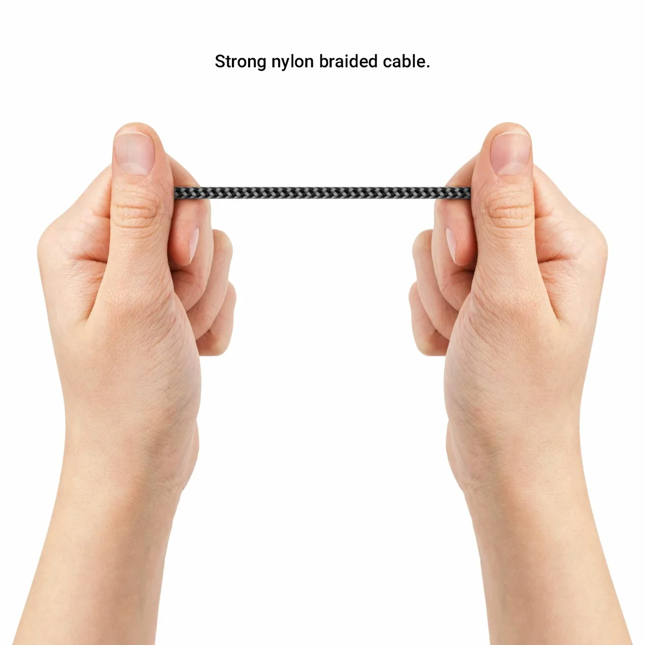 deleyCON 3,0m Nylonowy Kabel Micro USB - Kabel ładujący/danych, Metalowe Wtyki - ładowanie i Synchronizacja - Telefon, Smartfon, Tablet