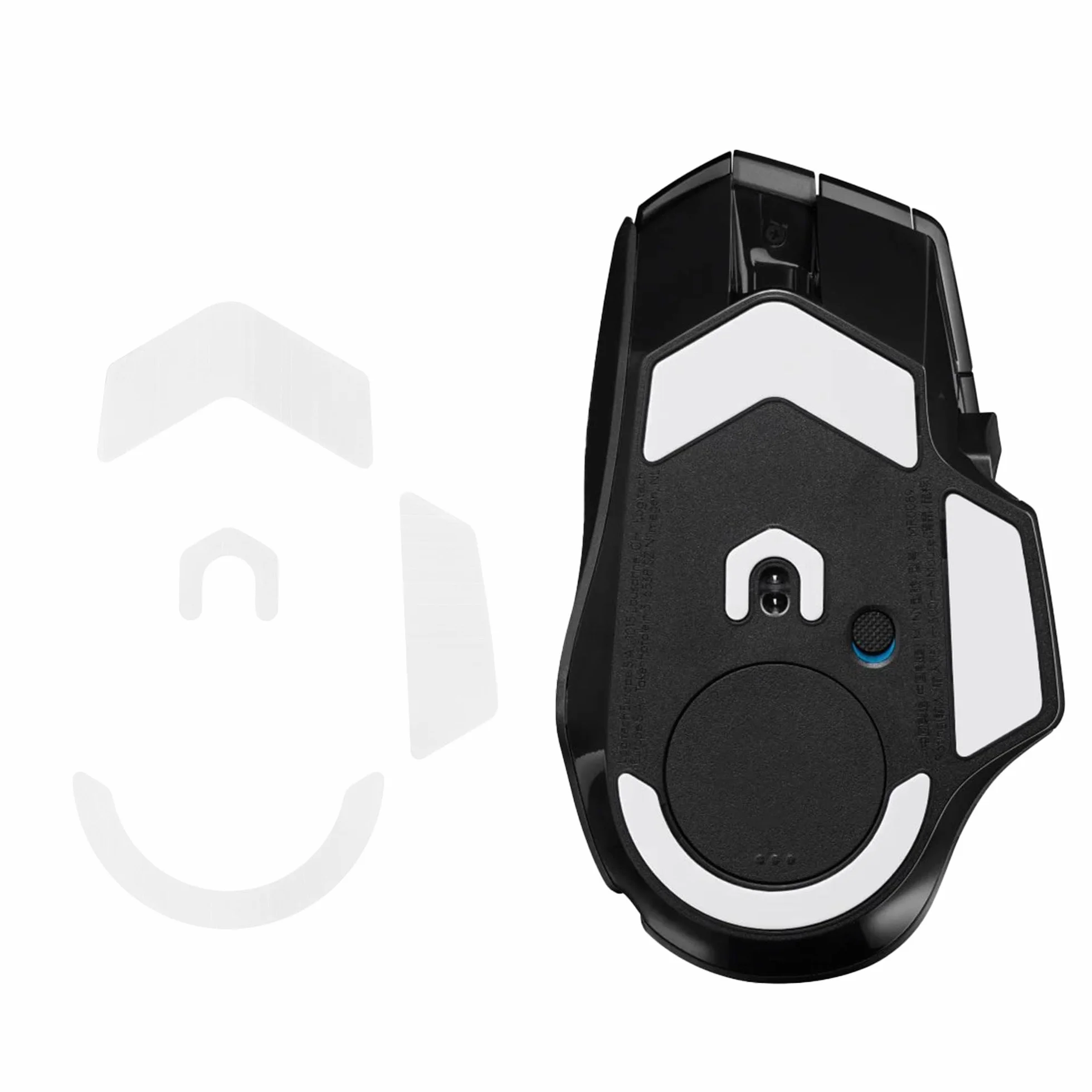 kwmobile Zamiennik nóżek myszy kompatybilny z Logitech G502 X Plus podkładka pod mysz komputerową – biała