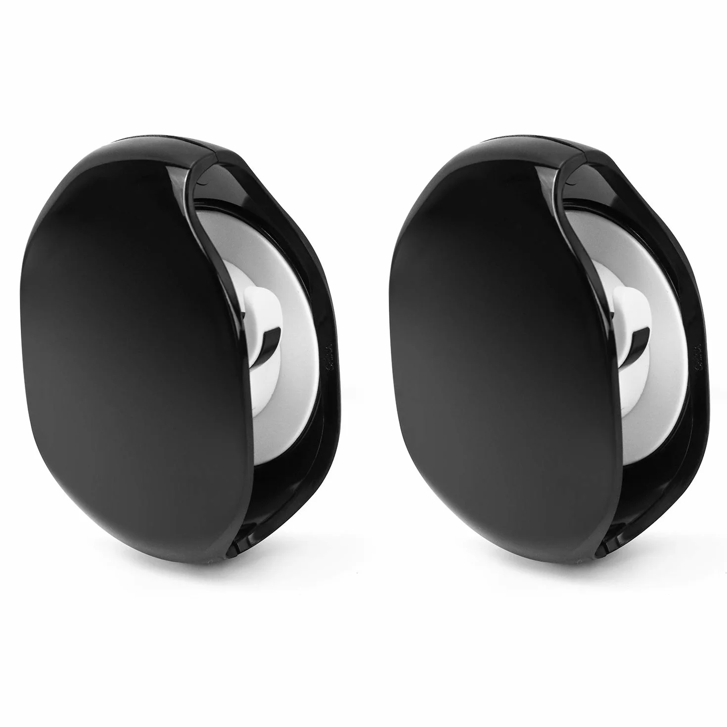 QWORK® Automatyczny zwijacz kabla mały, zwijacz kabla do słuchawek, kabel USB i kabel ładujący, 2 sztuki