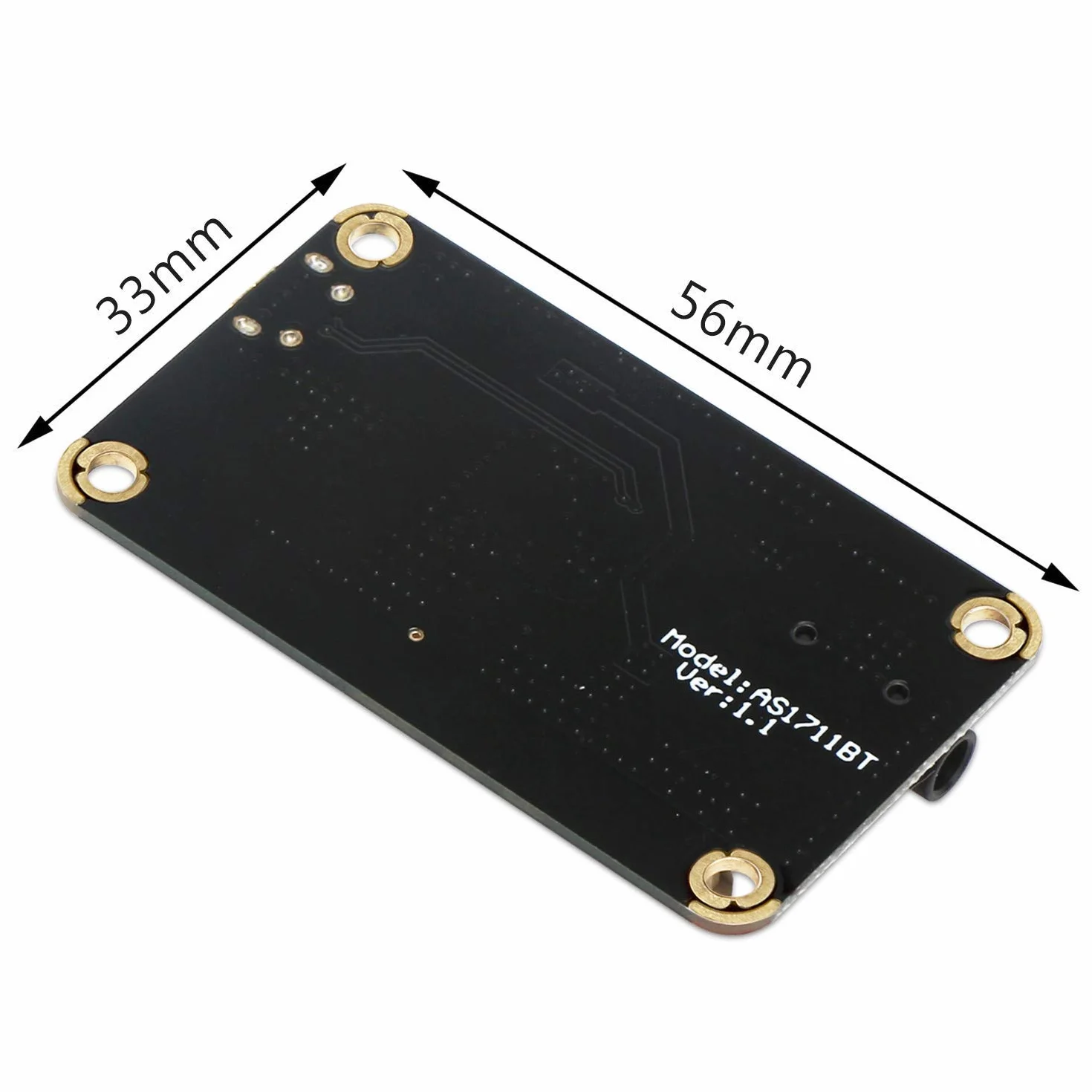 DollaTek Modu? Odbioru Bluetooth - Przeno?ny Odbiornik Audio AS1711BT DC 5-35V Bezprzewodowy Elektroniczny Chip do Zestawu S?uchawkowego DIY i Stereo Domowego