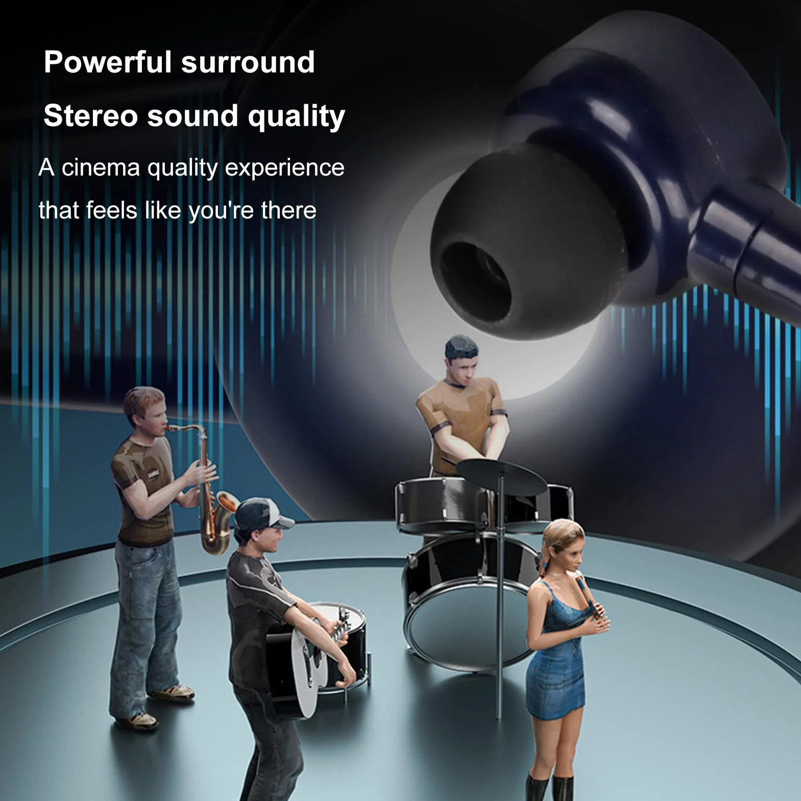 Zestaw Słuchawkowy Bluetooth, Zestaw Głośnomówiący Bluetooth 5.2 Długi Czas Rozmowy z Mikrofonem, Bezprzewodowe Słuchawki Douszne Słuchawki Douszne z Cyfrowym Wyświetlaczem LED, do Jazdy w Biurze Bizn