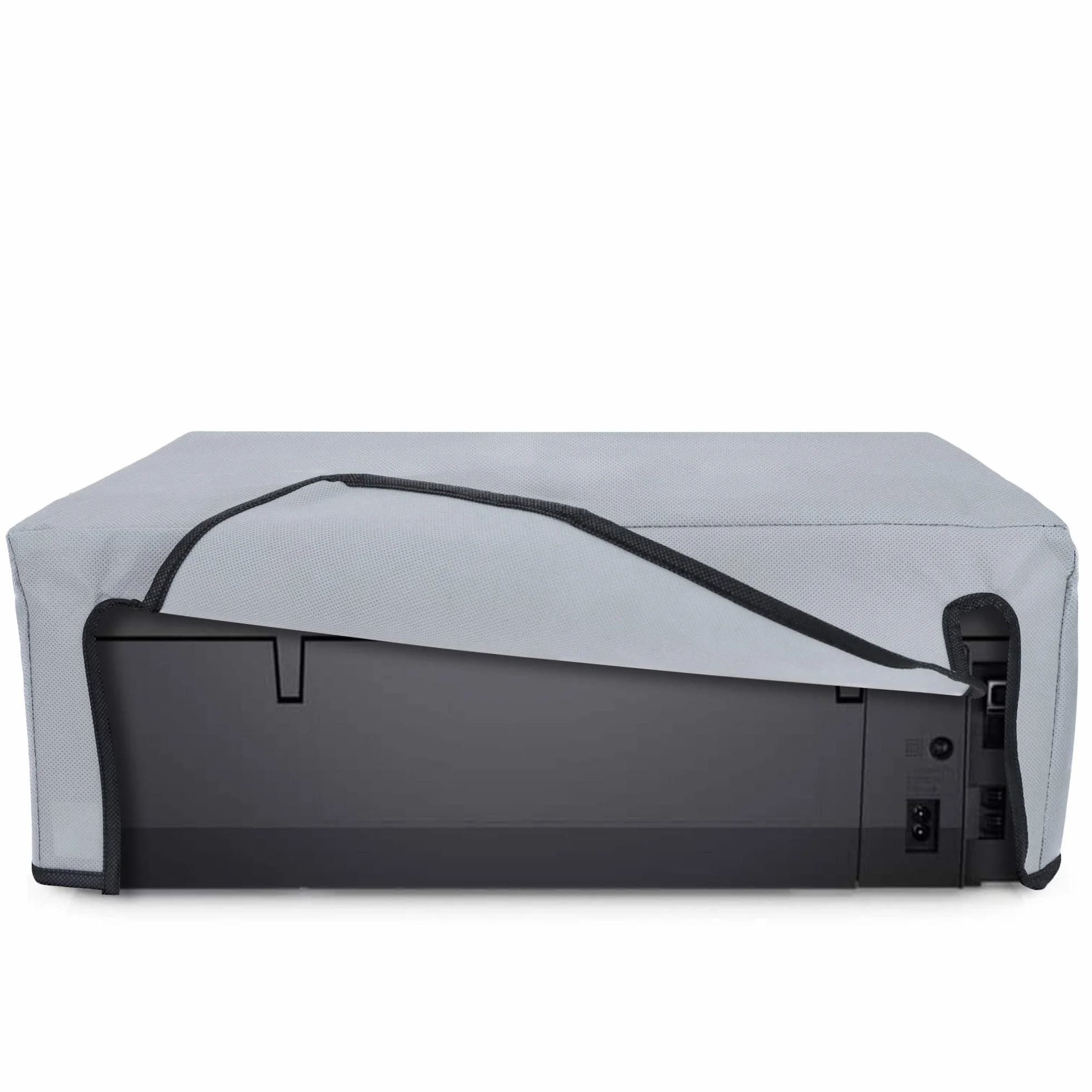kwmobile Etui kompatybilne z Canon Pixma TS3151 / 3150 / Pixma TS3750i - pokrowiec na drukarkę - osłona przeciwpyłowa osłona ochronna - jasnoszara