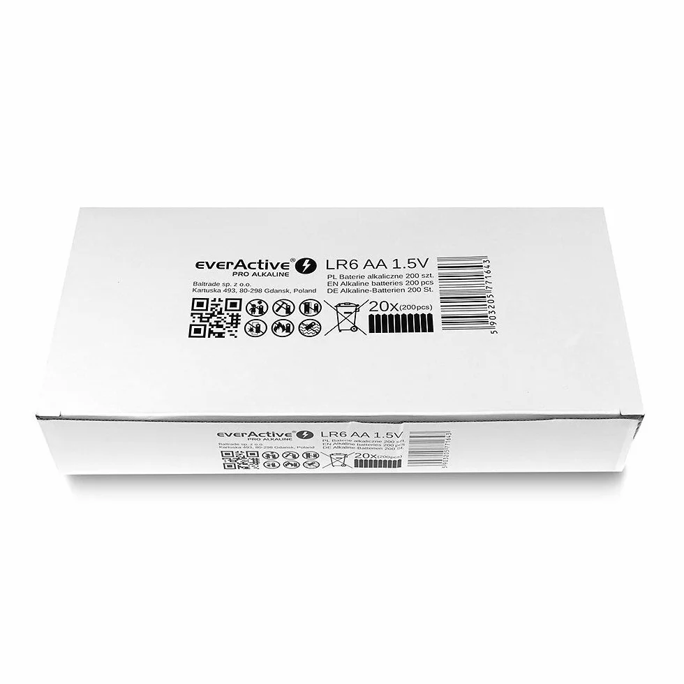 Everactive Pro Aa EV6S10P Baterie Alkaiczne, 10 Sztuk