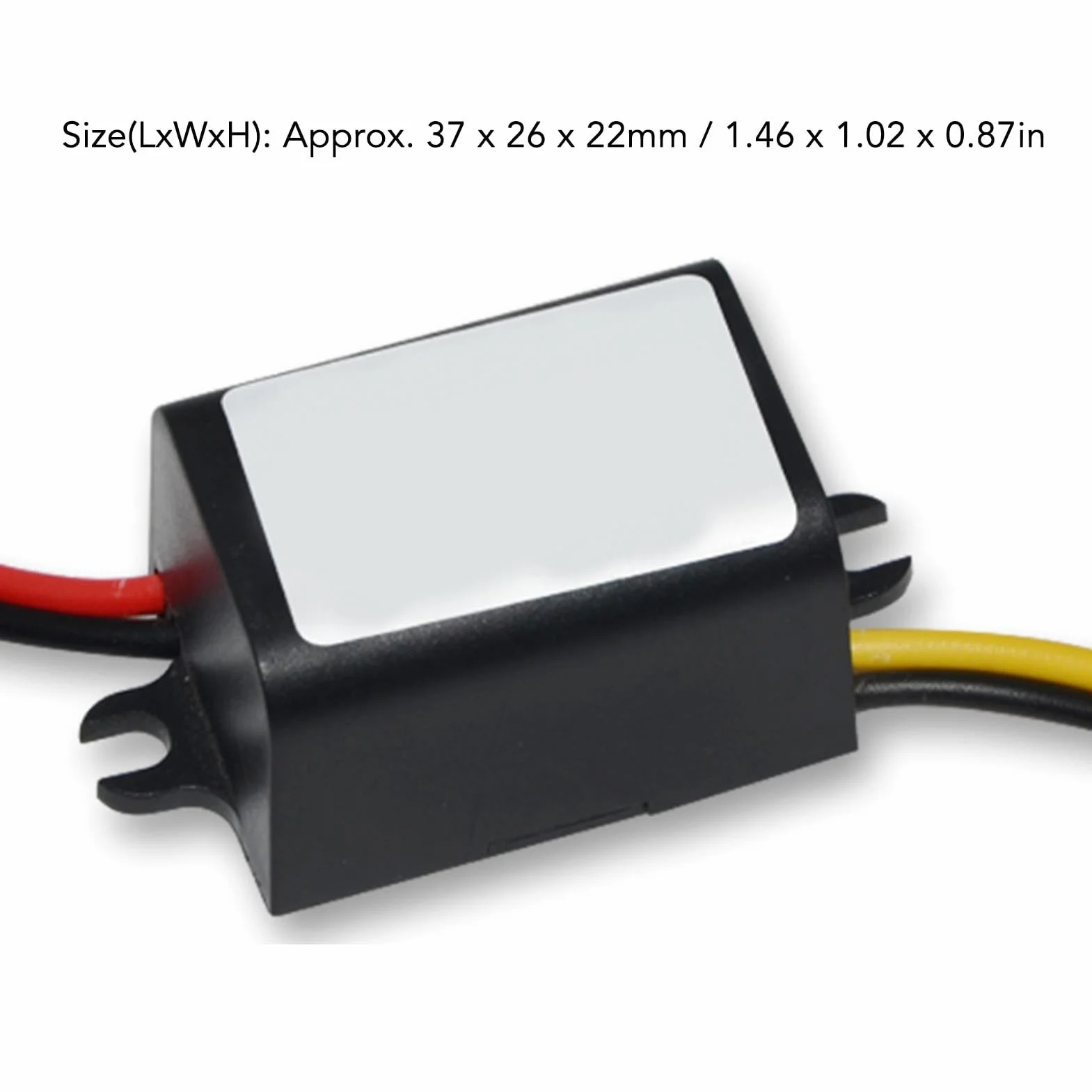 Przetwornica obniżająca napięcie DC-DC 12 V na 6 V, moduł transformujący napięcie z wyjściem 3A, przetwornica mocy do samochodu, stabilizator napięcia dla urządzeń elektronicznych
