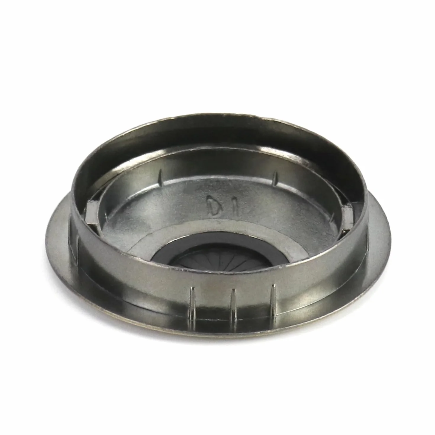 QWORK® 2 Pack 60mm przepust kablowy biurkowy, wylot kabla ze stopu cynku z uszczelką przeciwpyłową do biurek blaty biurowe (brąz)